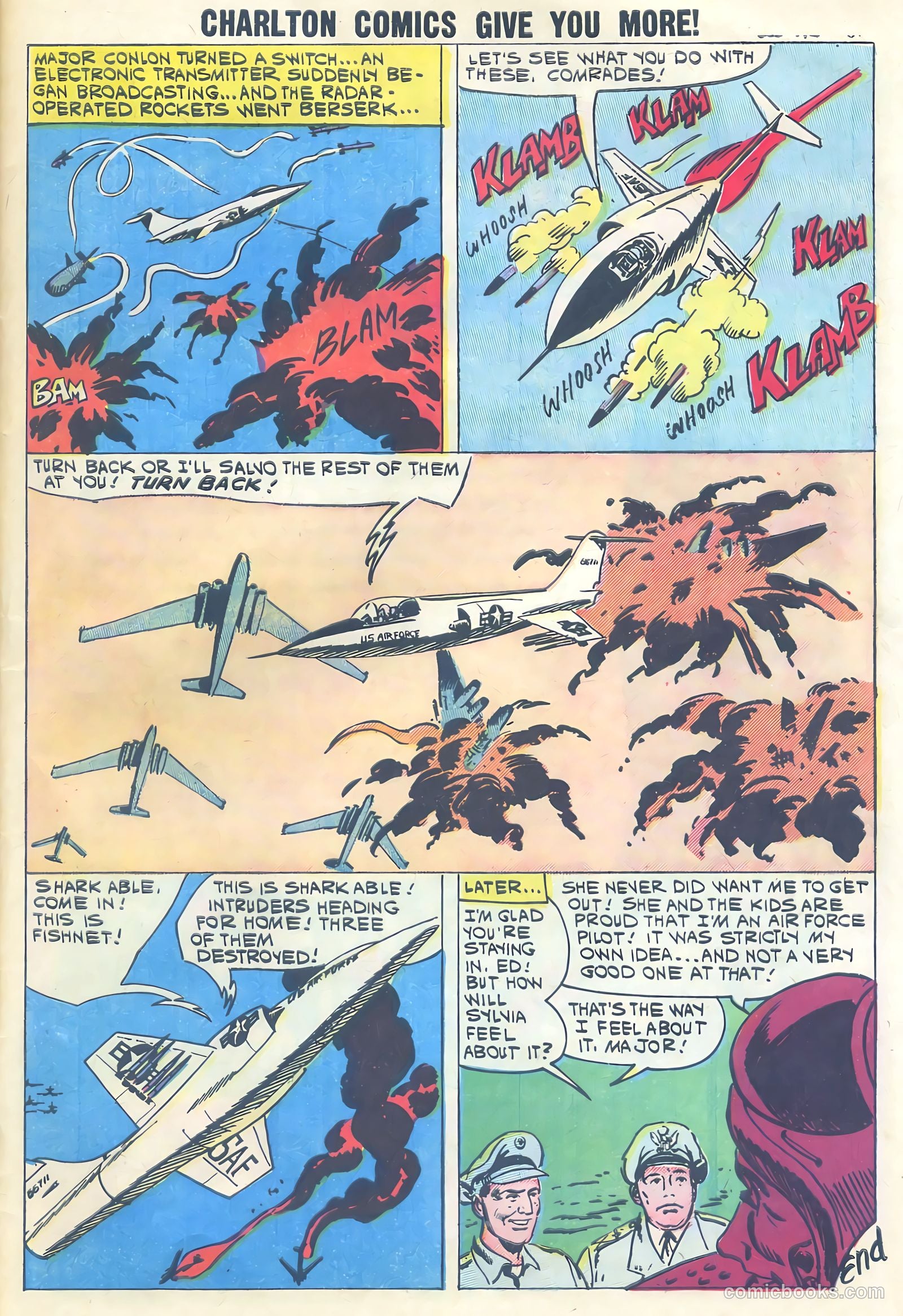 U.S. Air Force Comics #13 (1960) — page 33 of 36
