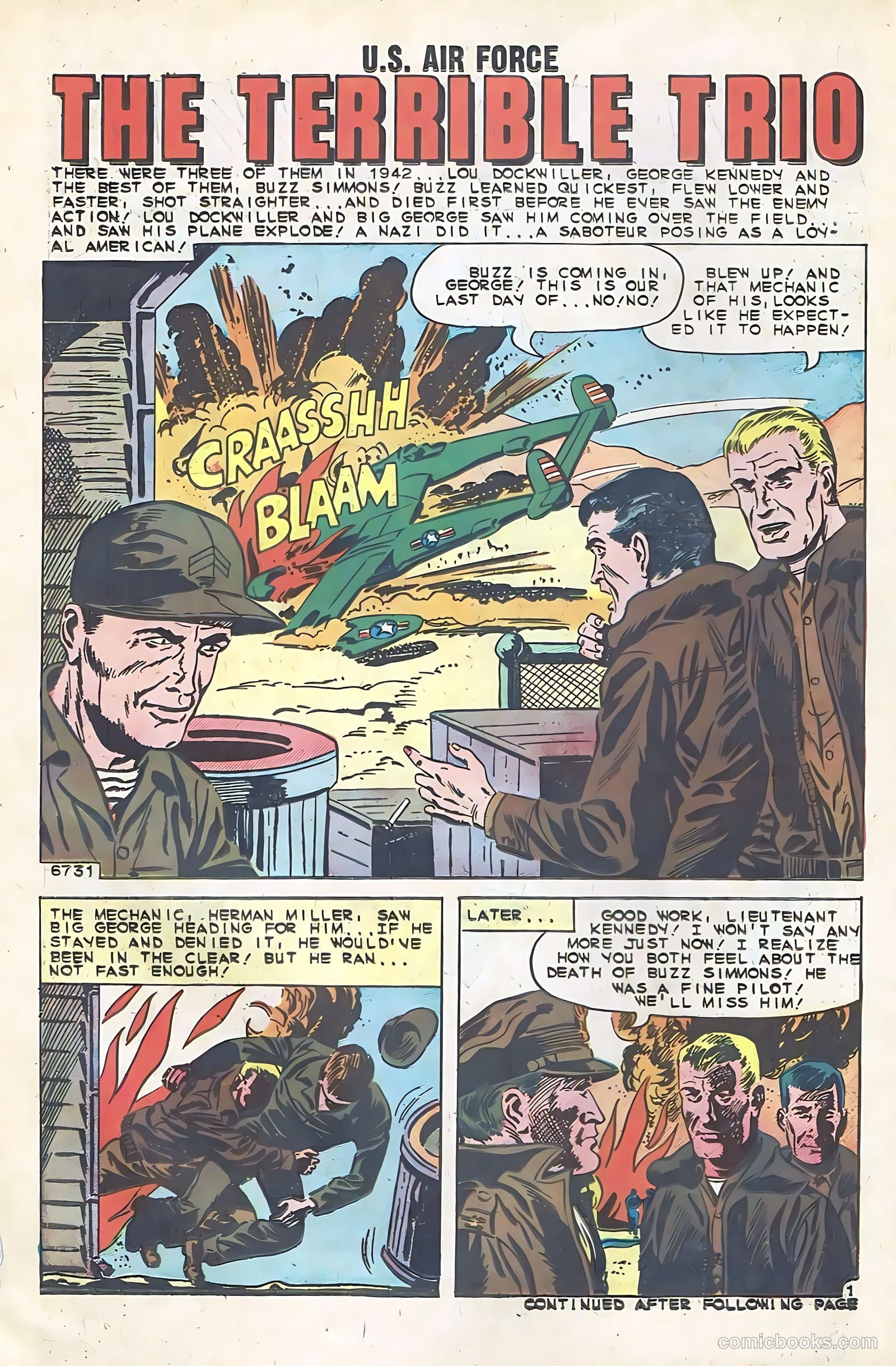 U.S. Air Force Comics #14 (1961) — page 14 of 36