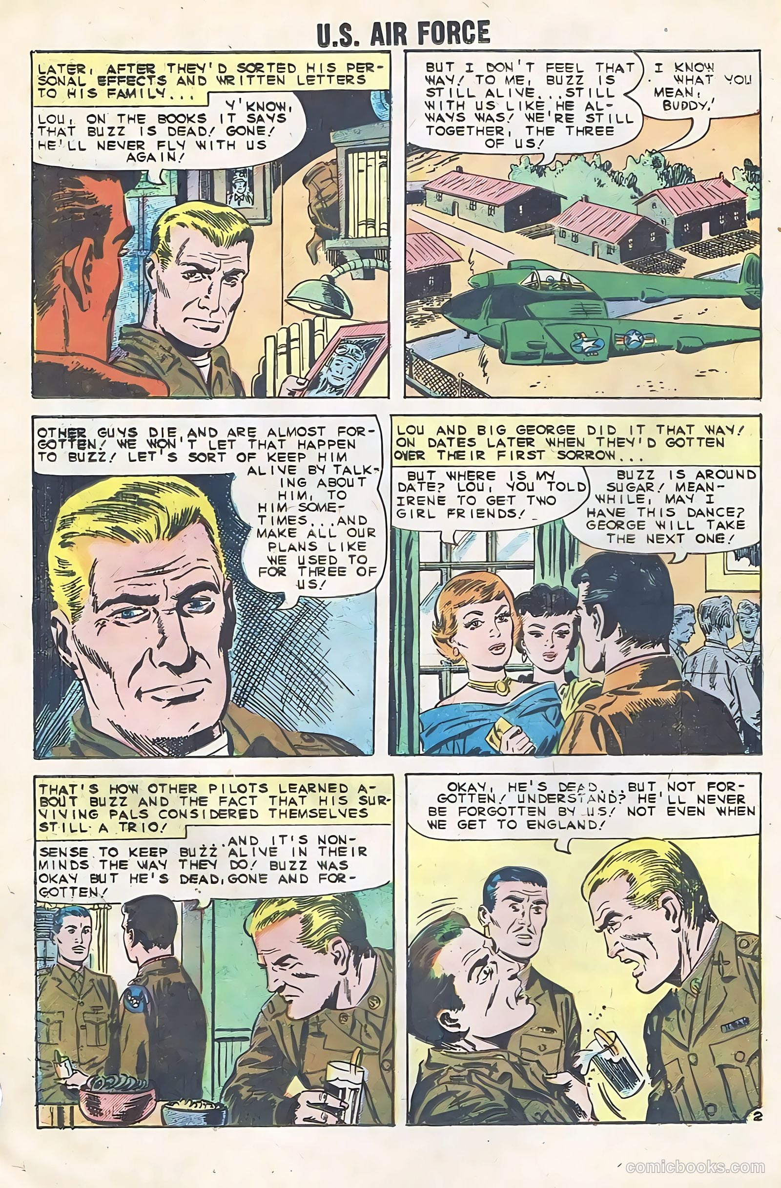 U.S. Air Force Comics #14 (1961) — page 16 of 36