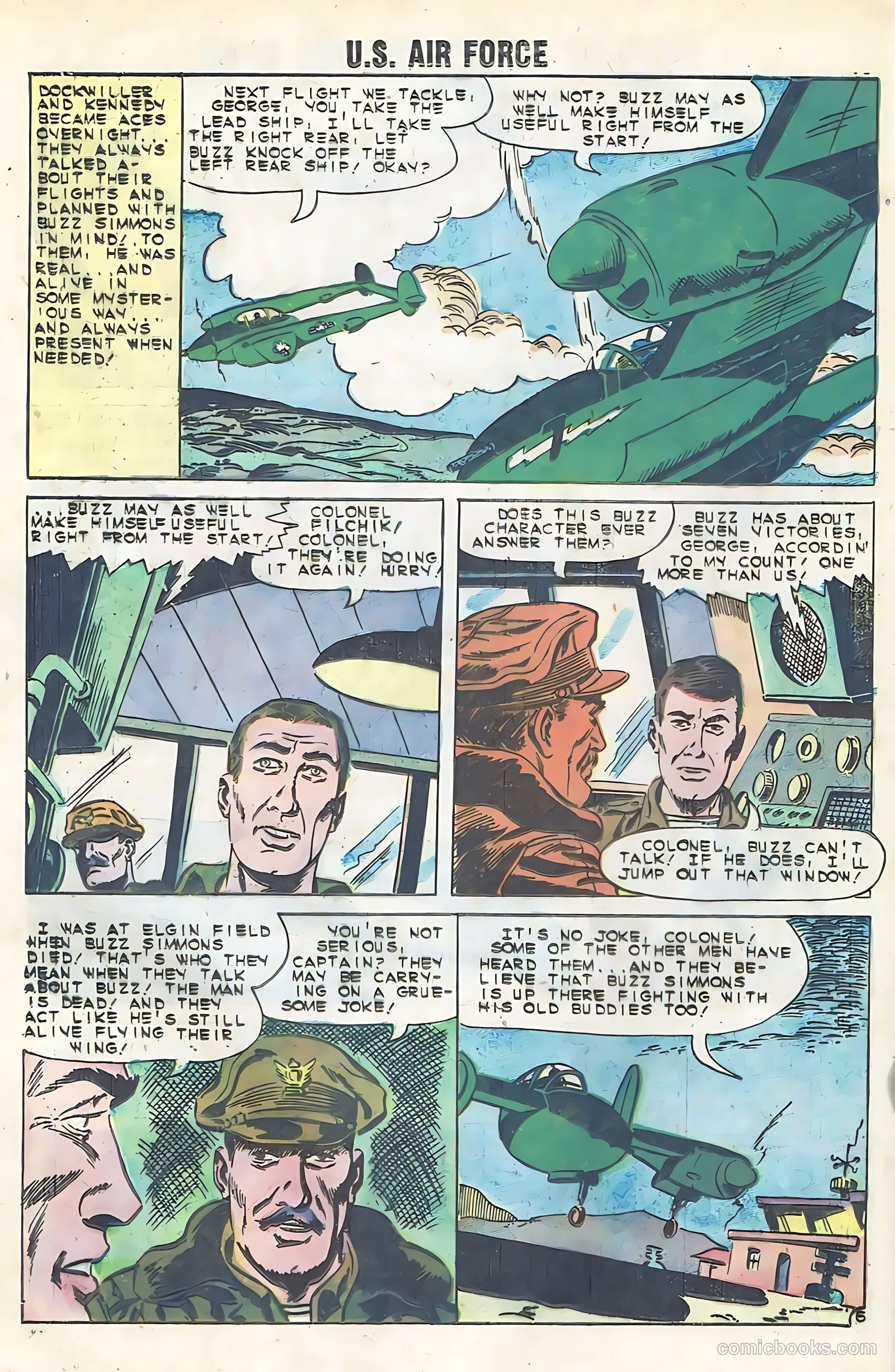 U.S. Air Force Comics #14 (1961) — page 20 of 36