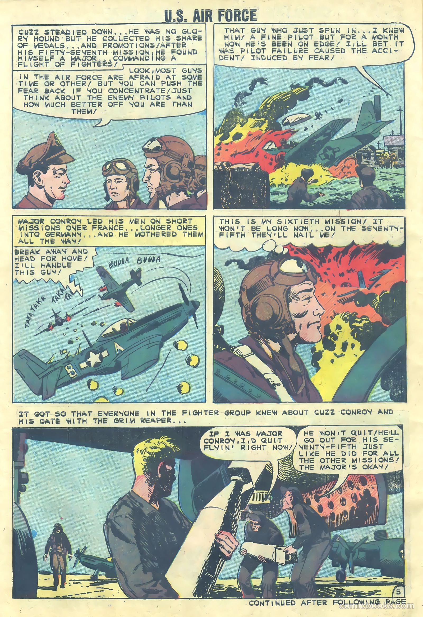 U.S. Air Force Comics #14 (1961) — page 30 of 36