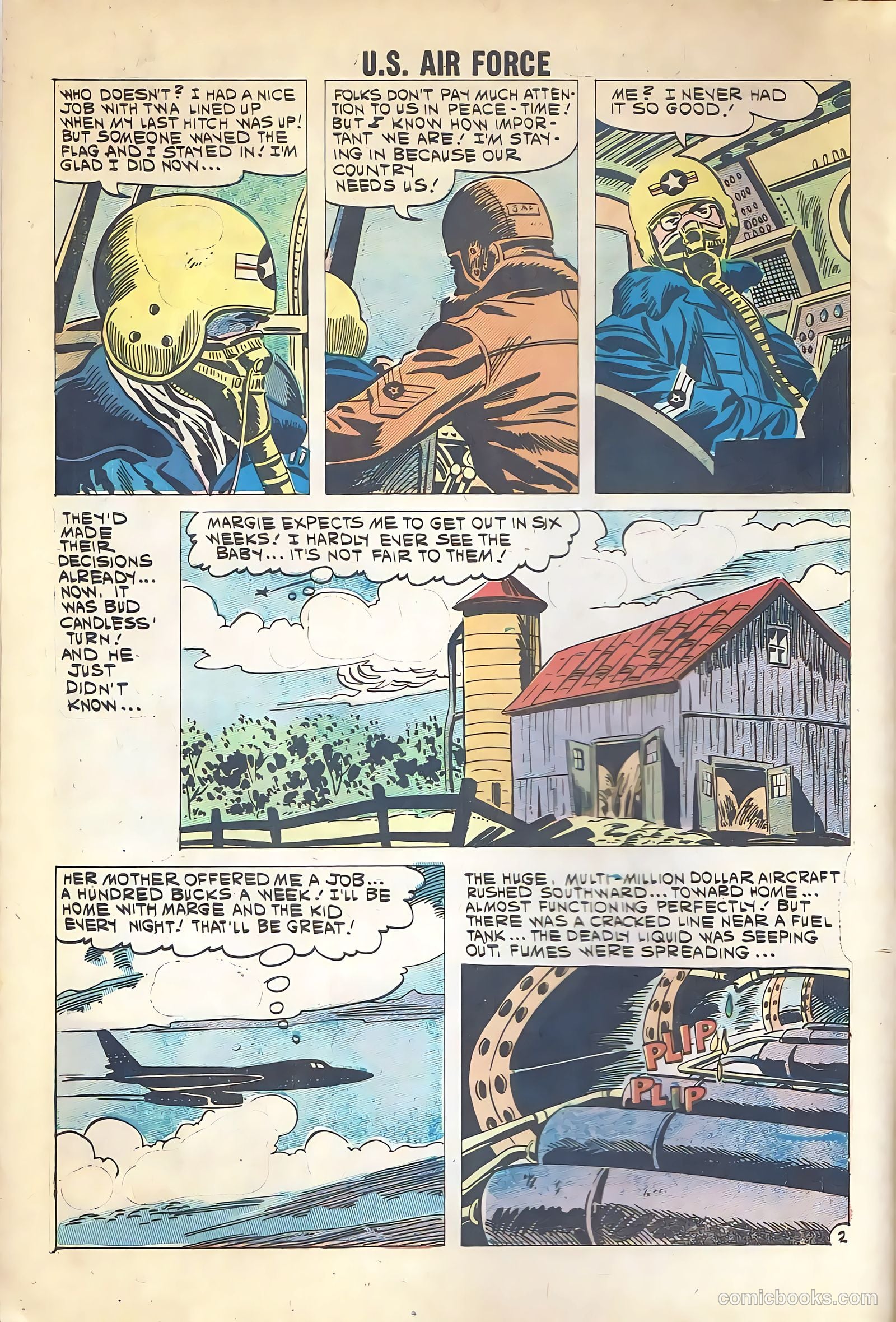 U.S. Air Force Comics #15 (1961) — page 4 of 36