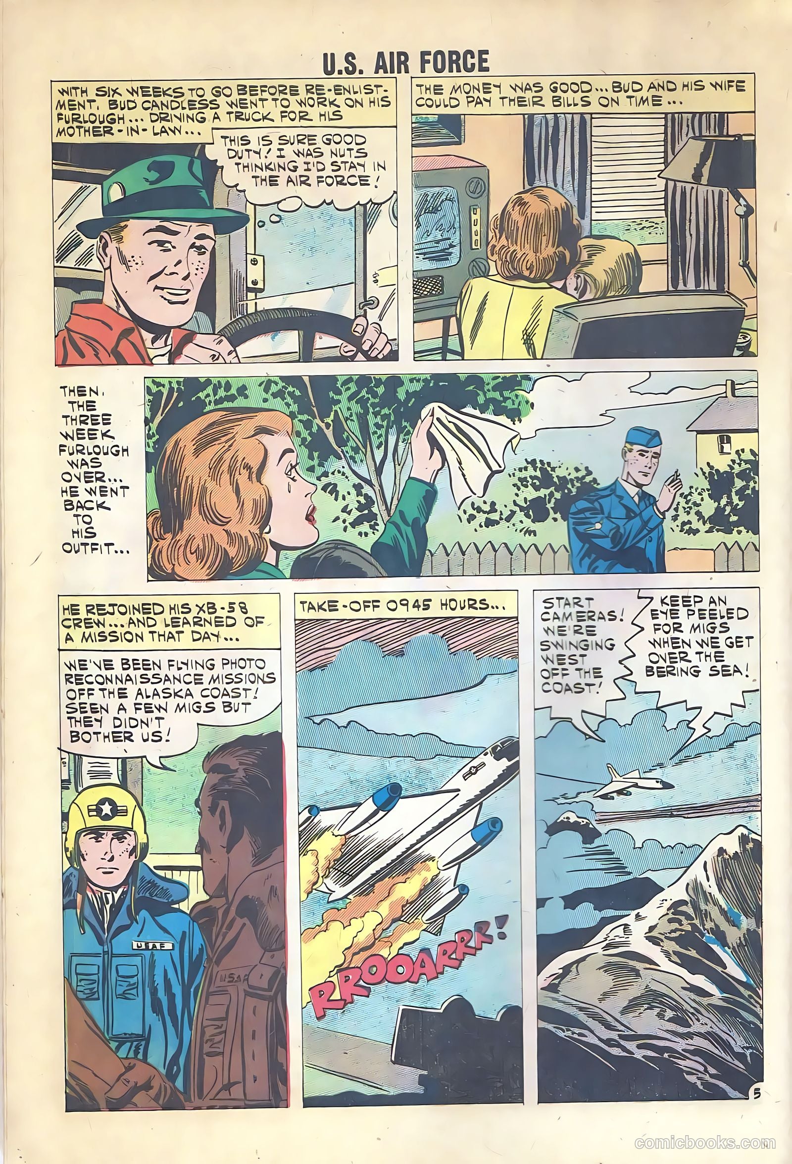 U.S. Air Force Comics #15 (1961) — page 8 of 36