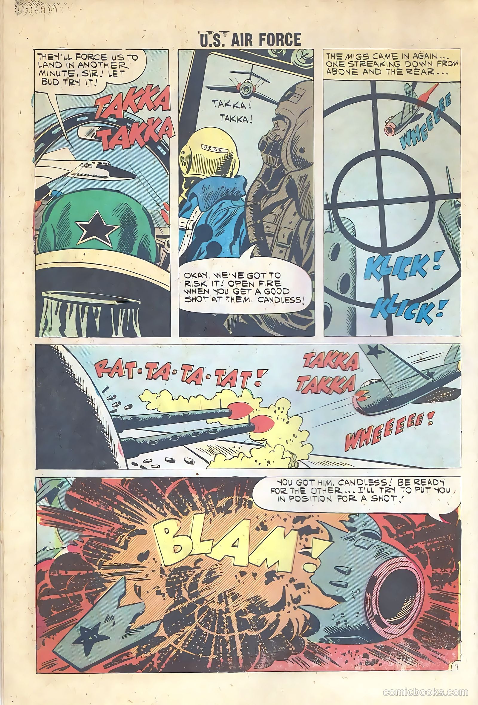 U.S. Air Force Comics #15 (1961) — page 10 of 36