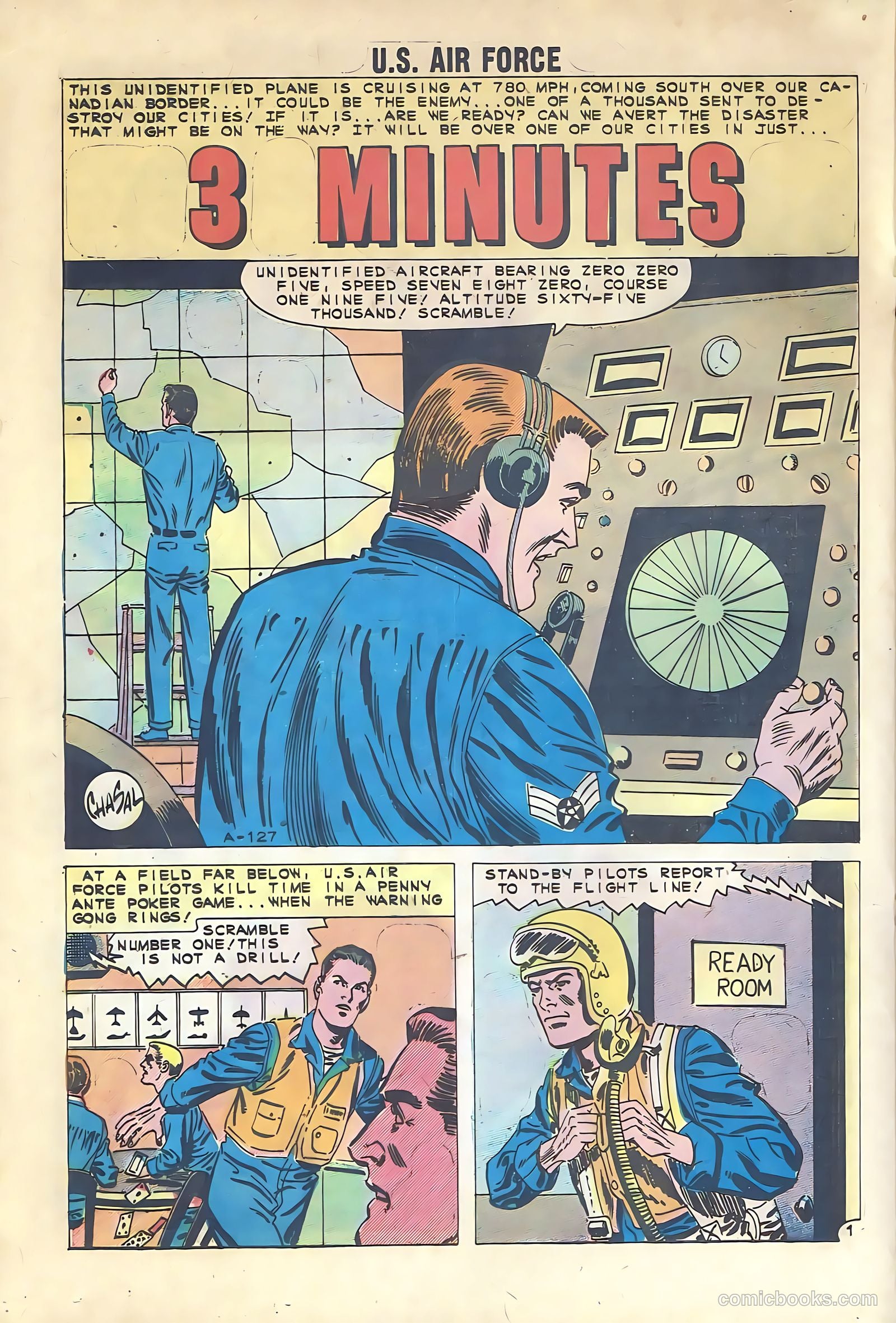 U.S. Air Force Comics #15 (1961) — page 20 of 36