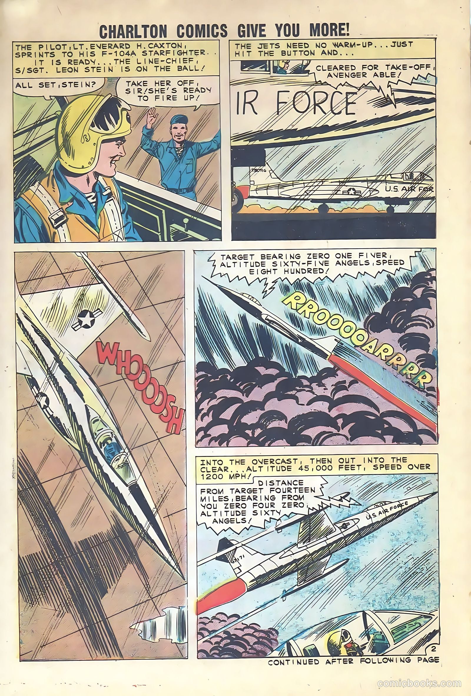 U.S. Air Force Comics #15 (1961) — page 21 of 36