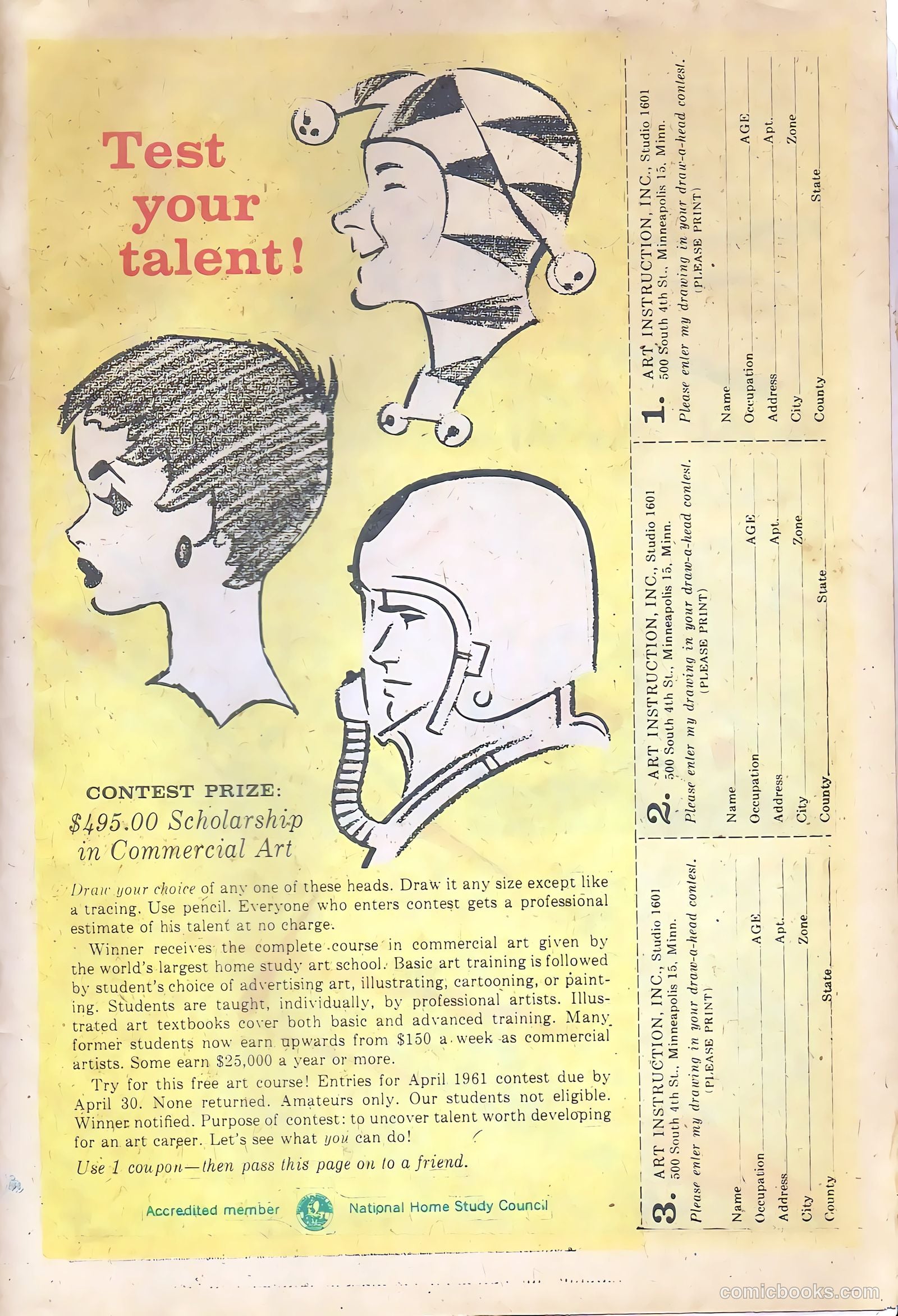 U.S. Air Force Comics #15 (1961) — page 31 of 36