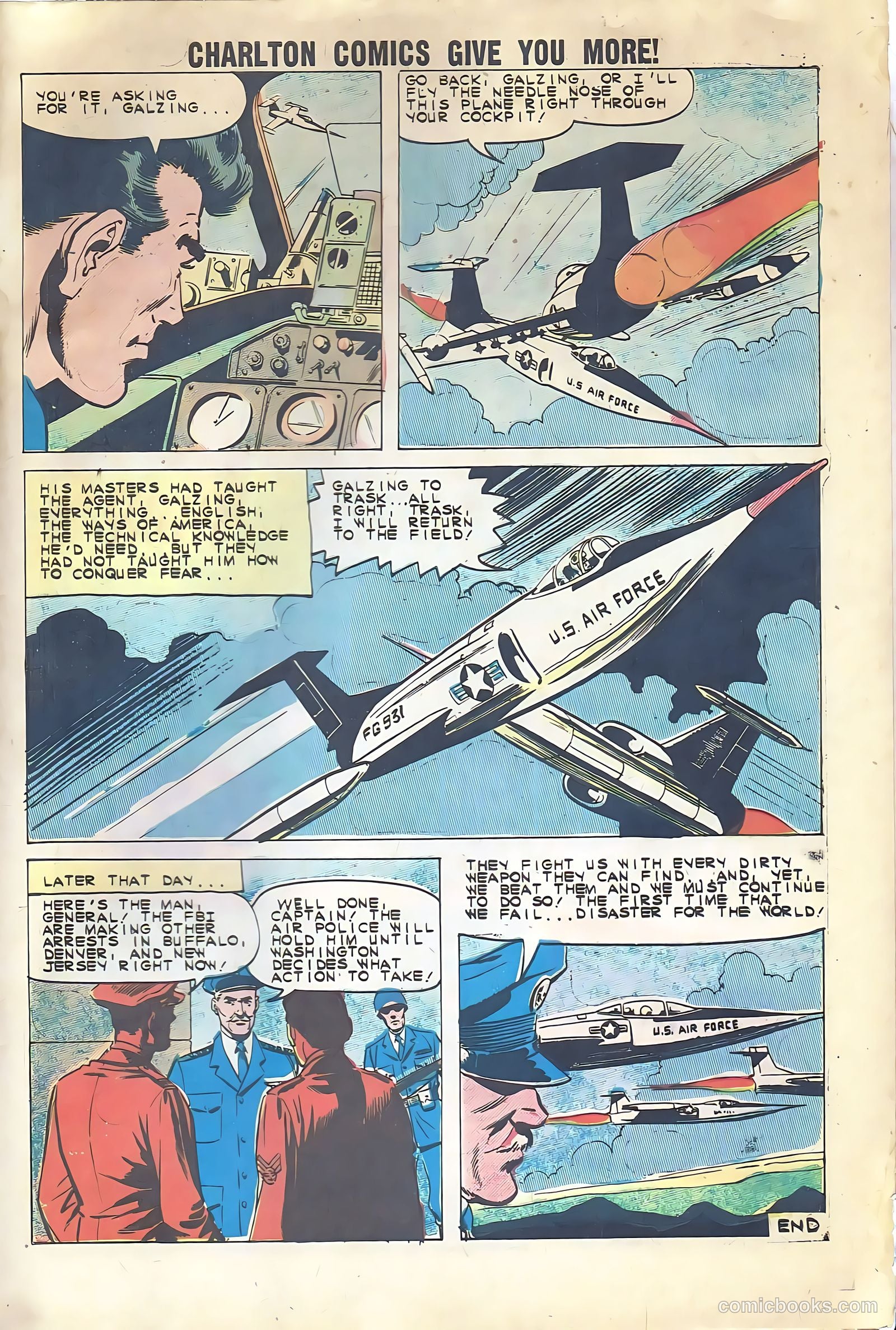 U.S. Air Force Comics #15 (1961) — page 33 of 36