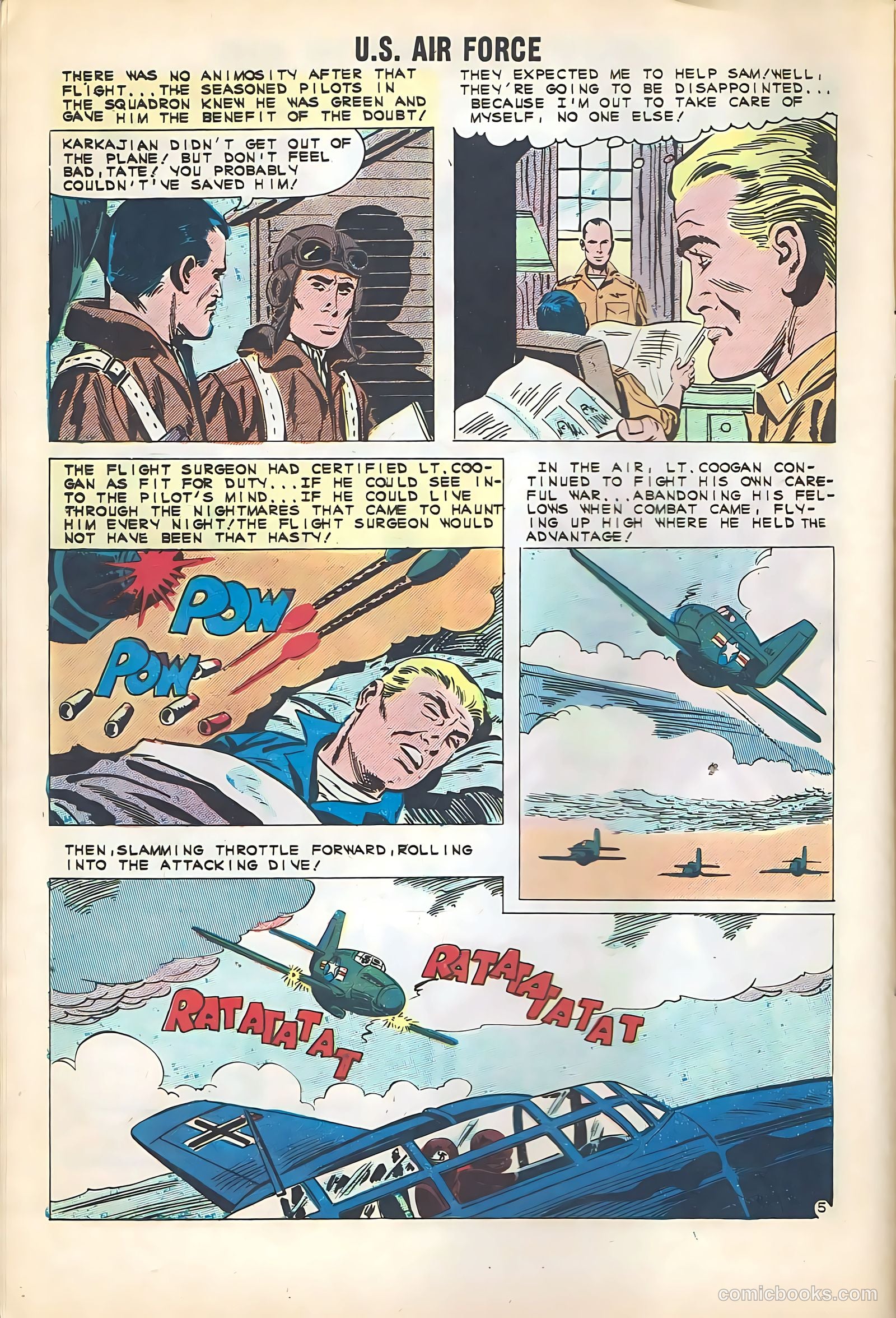 U.S. Air Force Comics #16 (1961) — page 8 of 36