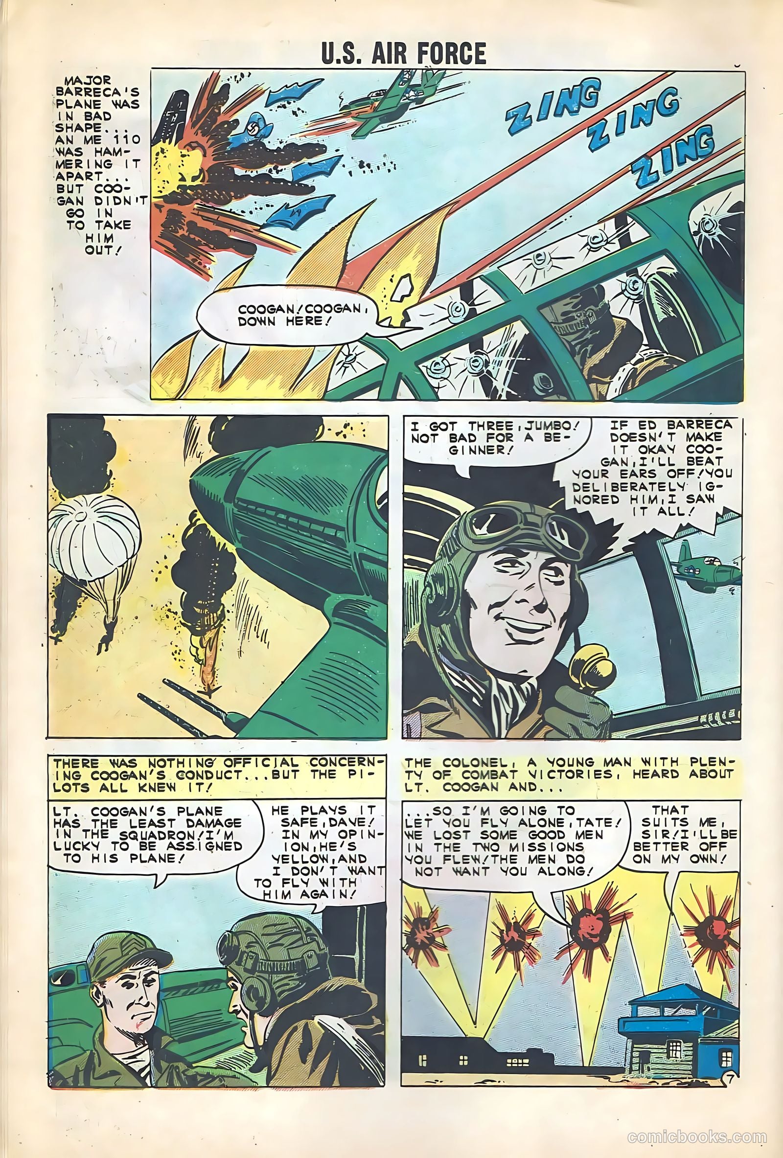 U.S. Air Force Comics #16 (1961) — page 10 of 36