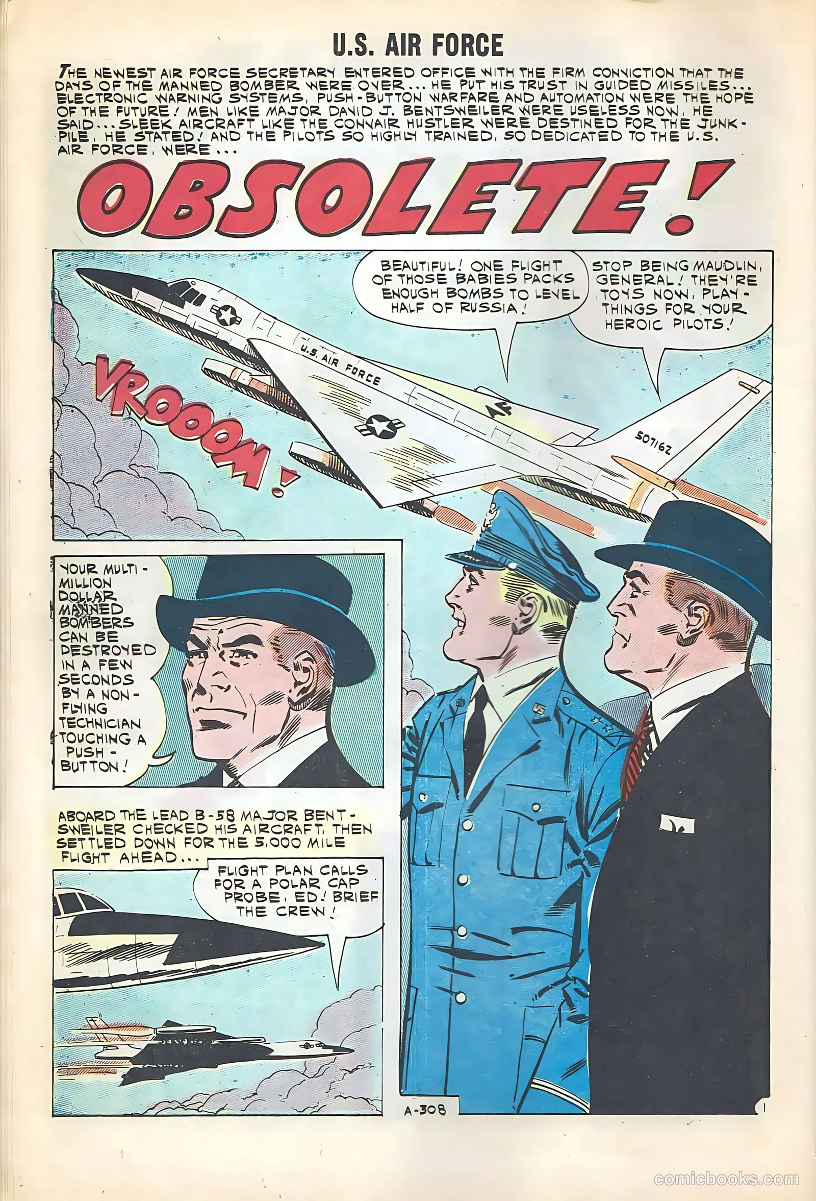 U.S. Air Force Comics #16 (1961) — page 12 of 36