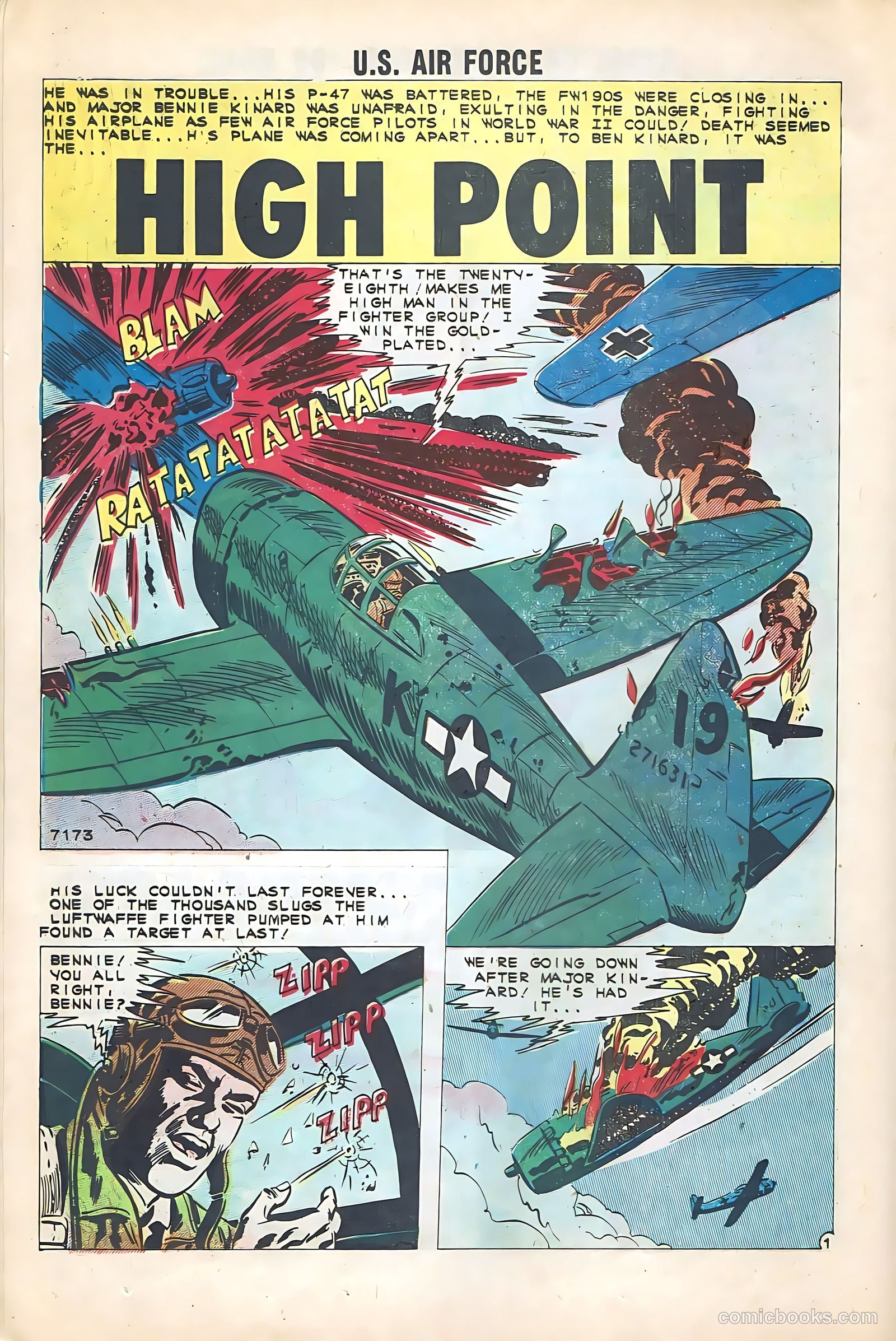 U.S. Air Force Comics #16 (1961) — page 18 of 36