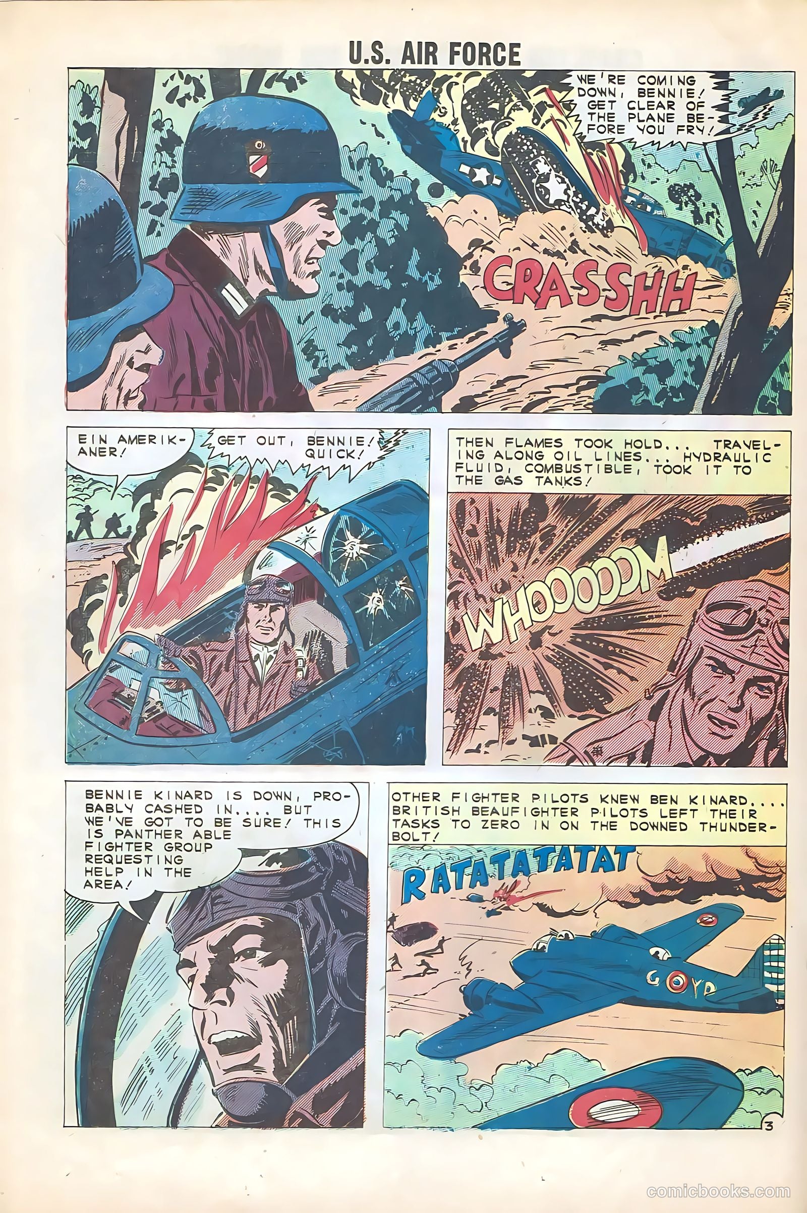 U.S. Air Force Comics #16 (1961) — page 20 of 36
