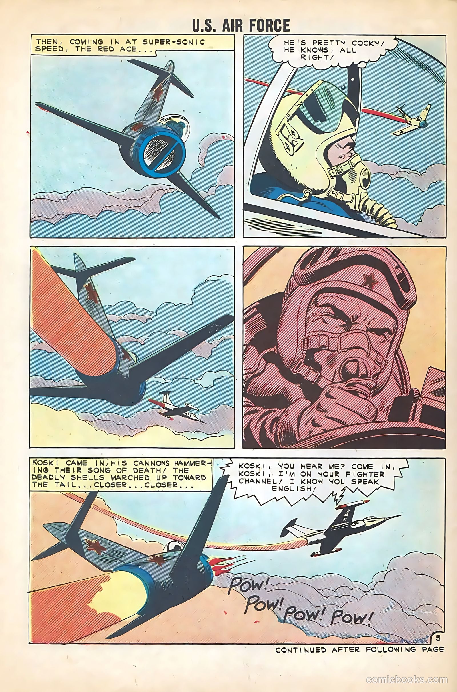 U.S. Air Force Comics #16 (1961) — page 30 of 36