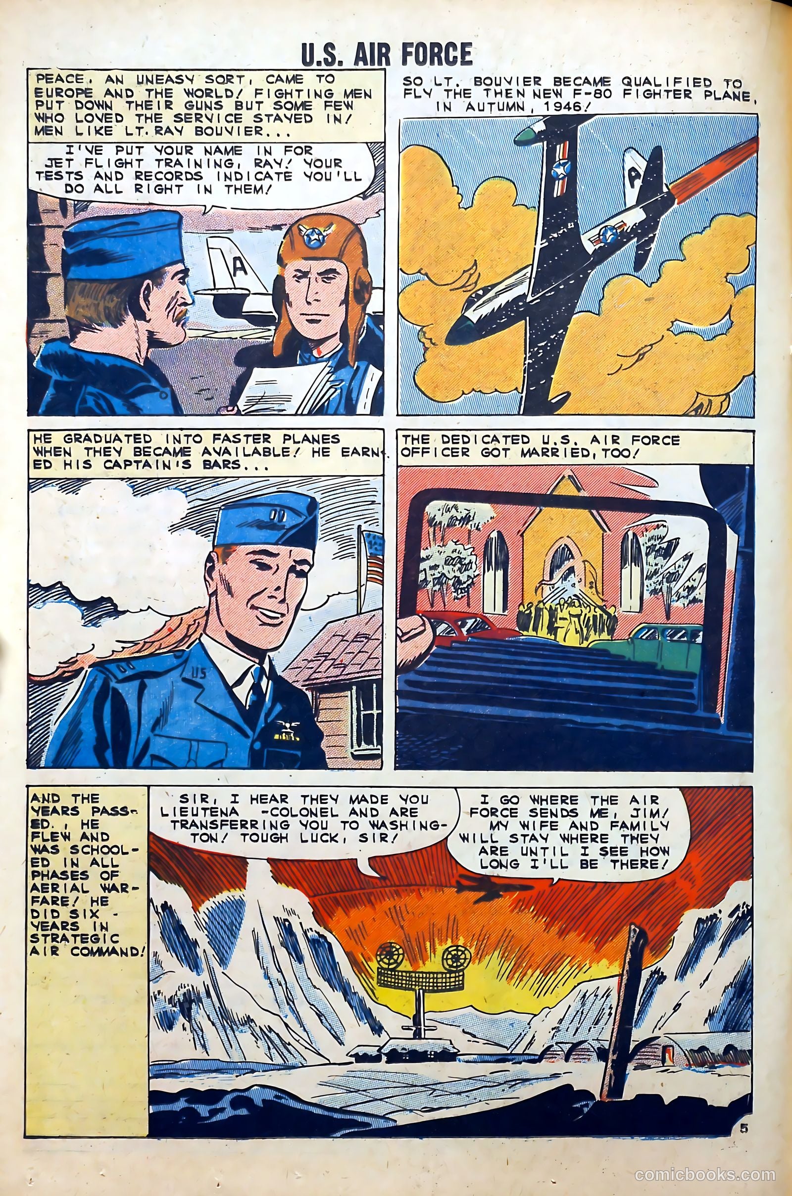 U.S. Air Force Comics #17 (1961) — page 16 of 36