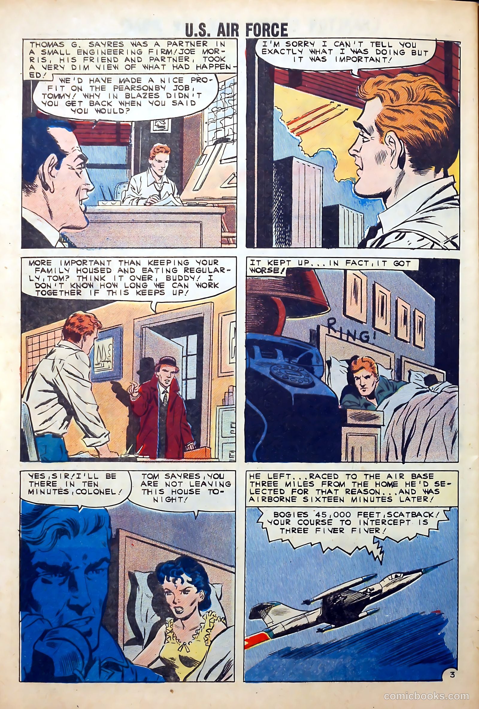 U.S. Air Force Comics #17 (1961) — page 28 of 36