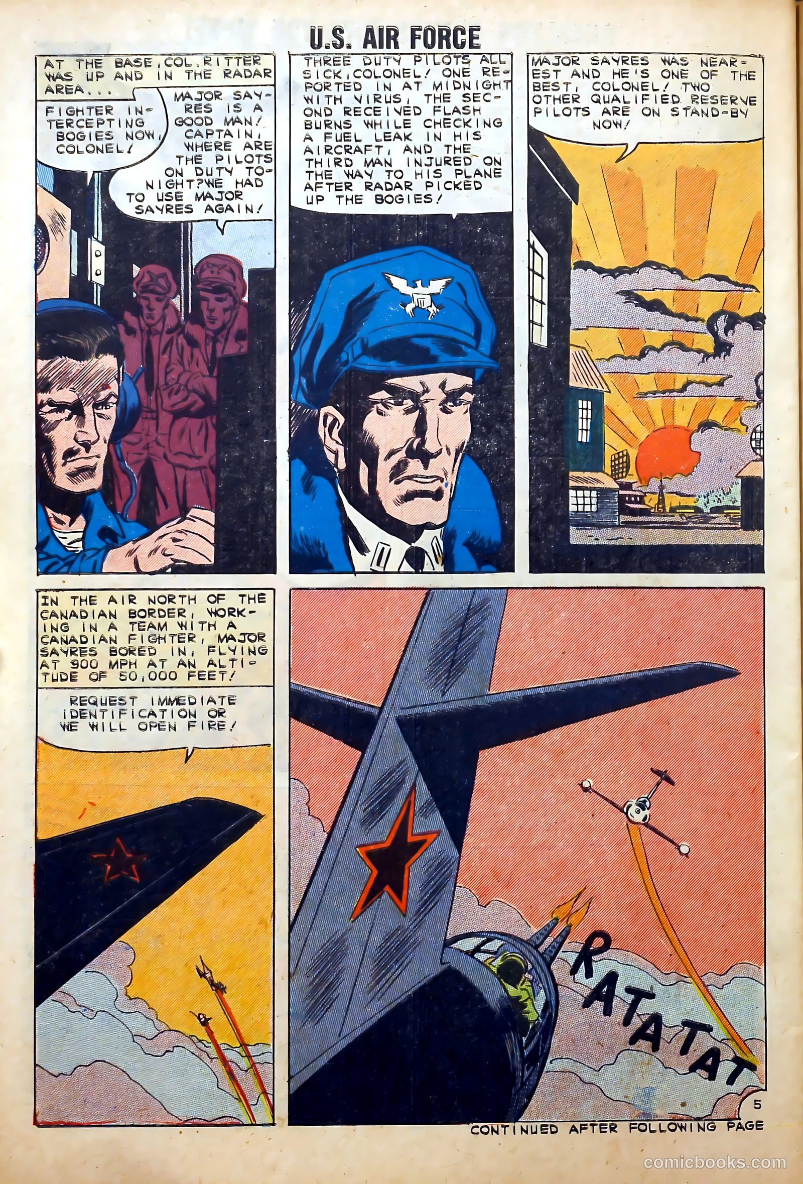 U.S. Air Force Comics #17 (1961) — page 30 of 36