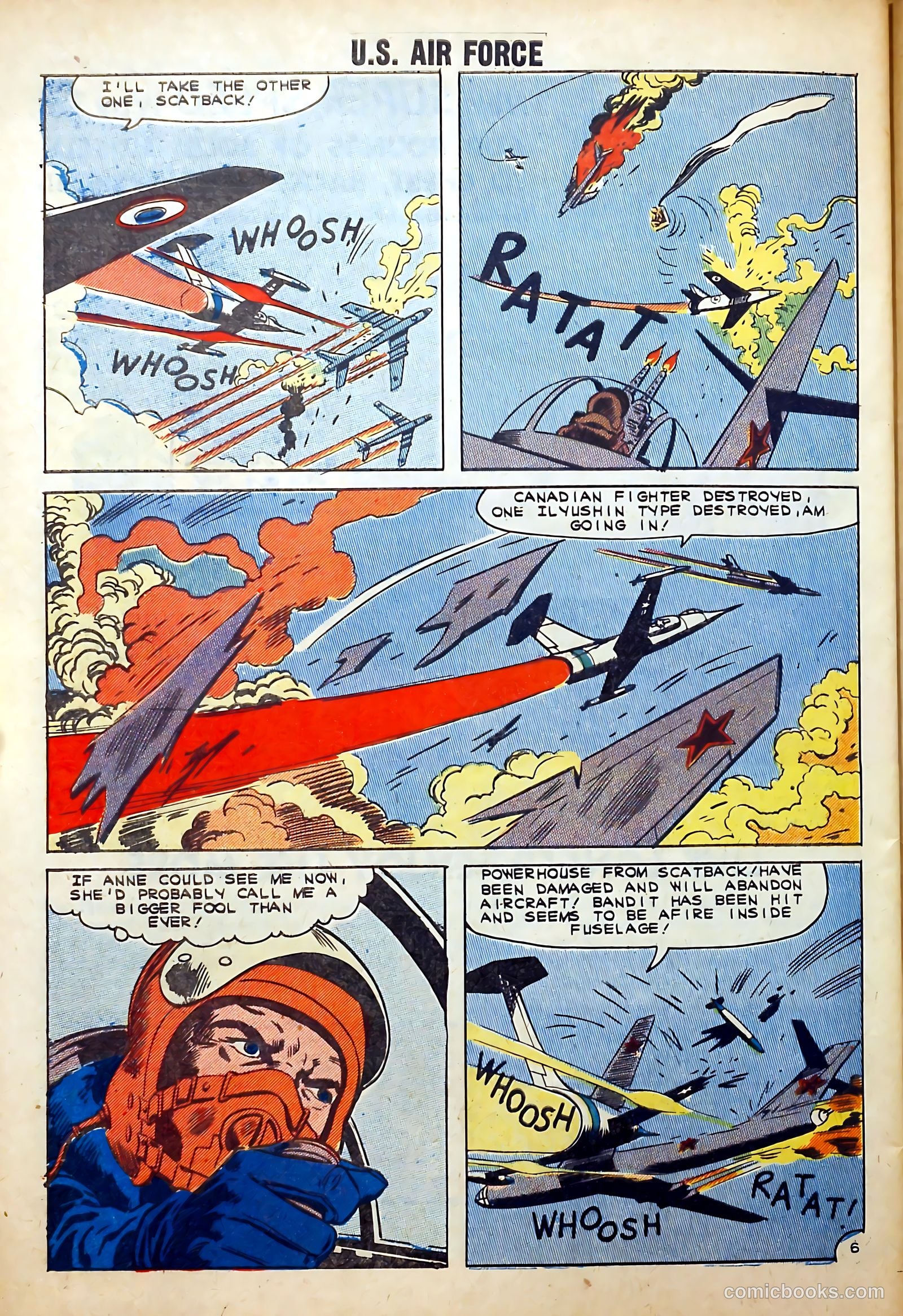 U.S. Air Force Comics #17 (1961) — page 32 of 36