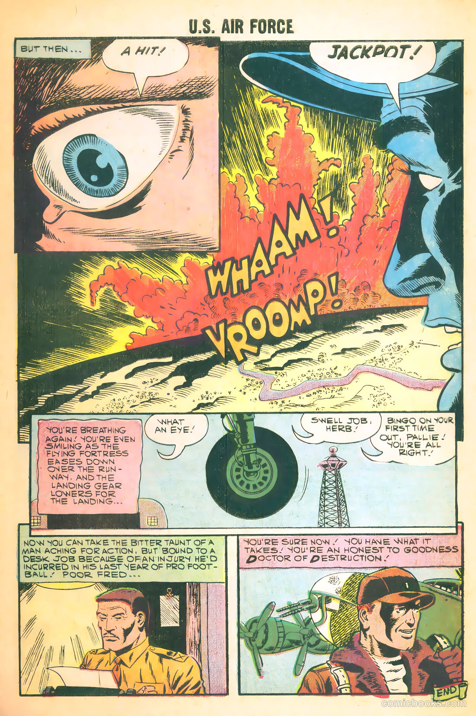 U.S. Air Force Comics #2 (1959) — page 10 of 36