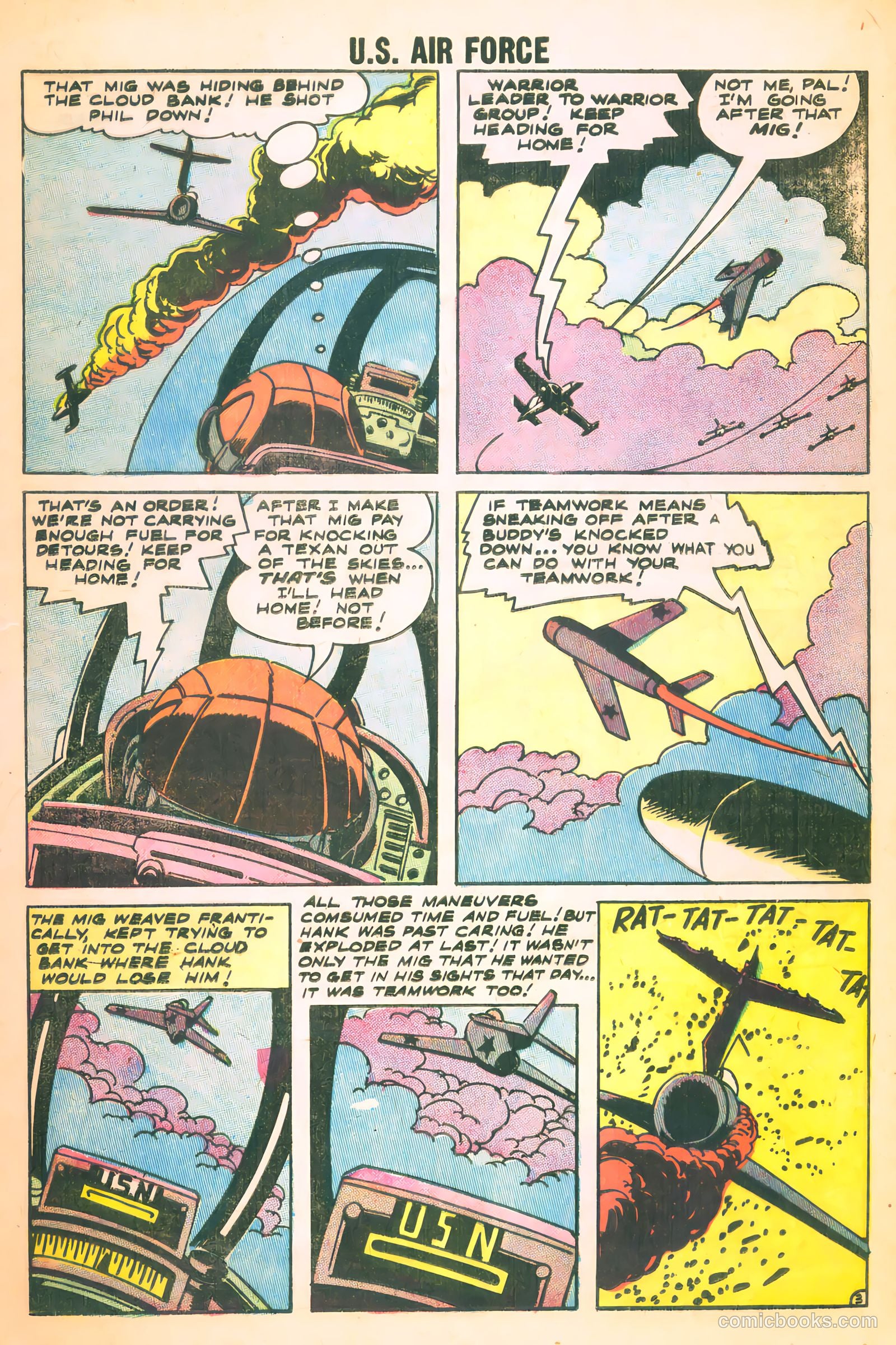 U.S. Air Force Comics #2 (1959) — page 13 of 36