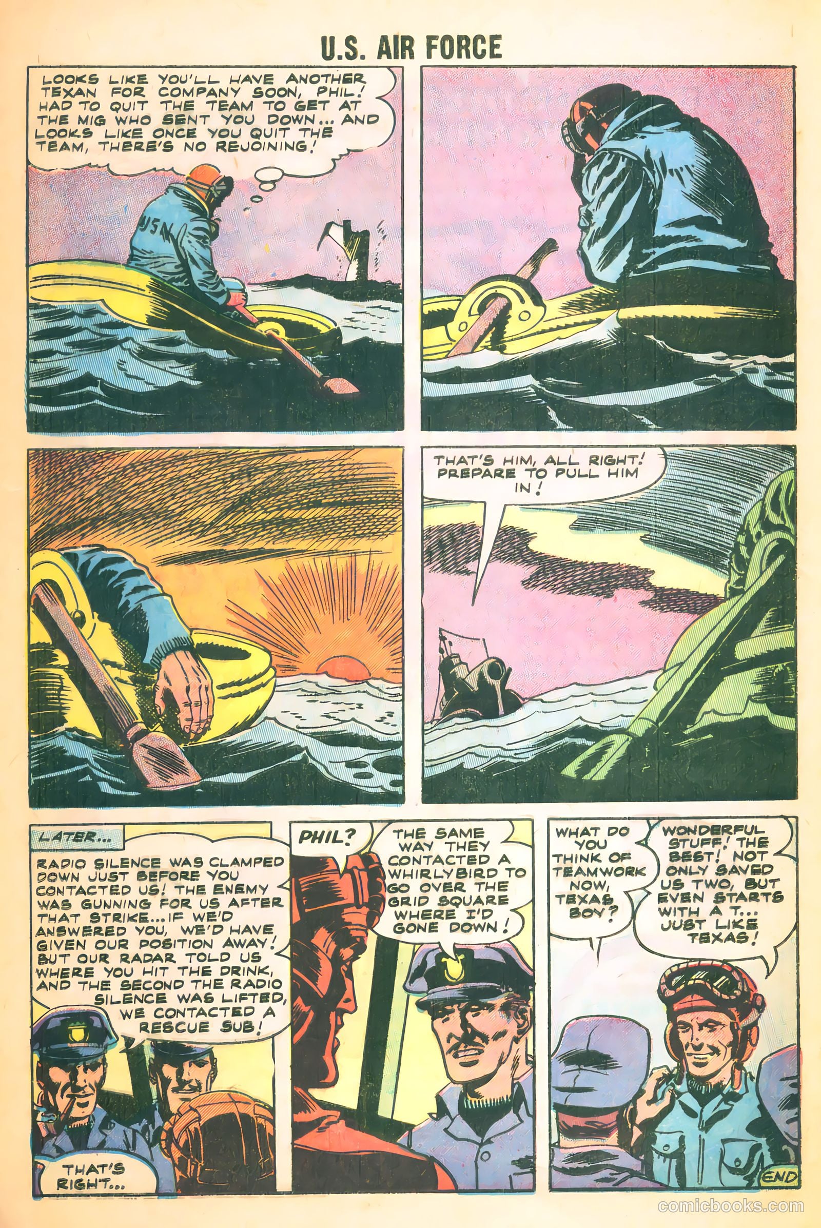 U.S. Air Force Comics #2 (1959) — page 16 of 36
