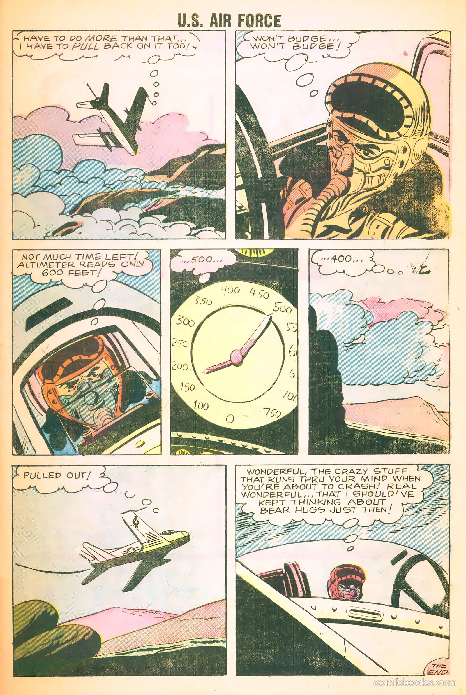 U.S. Air Force Comics #2 (1959) — page 33 of 36
