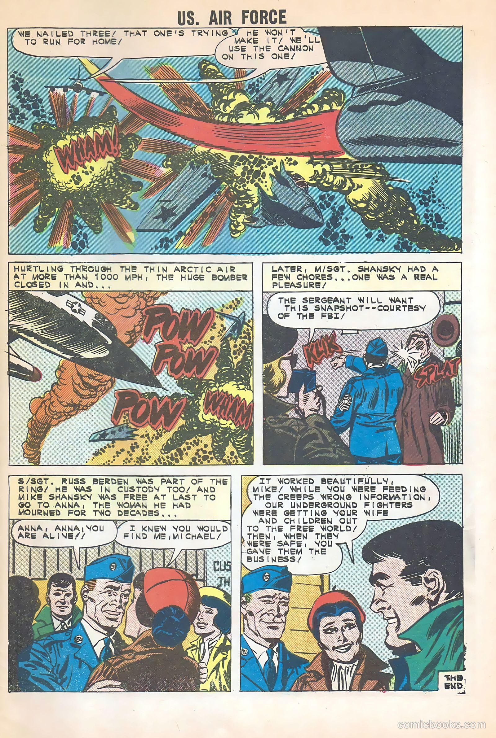 U.S. Air Force Comics #20 (1962) — page 33 of 36