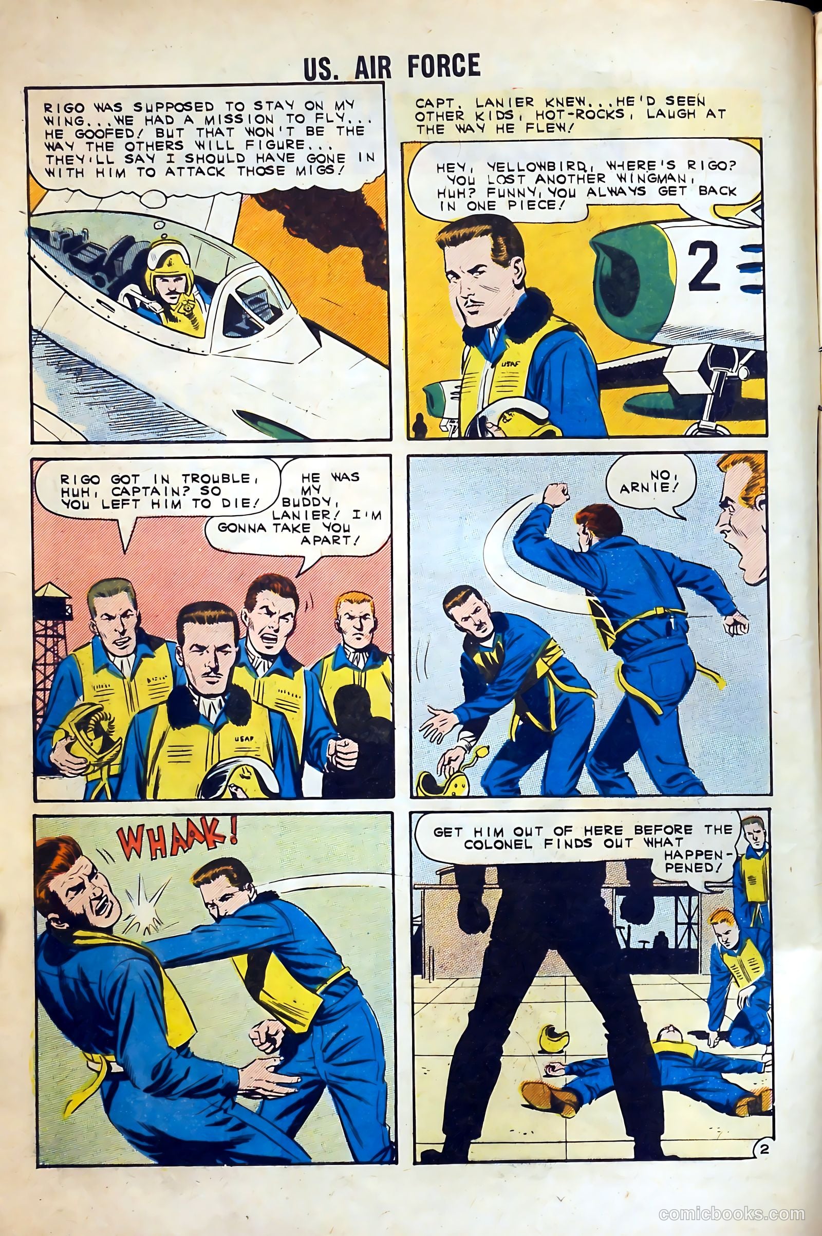 U.S. Air Force Comics #21 (1962) — page 4 of 36