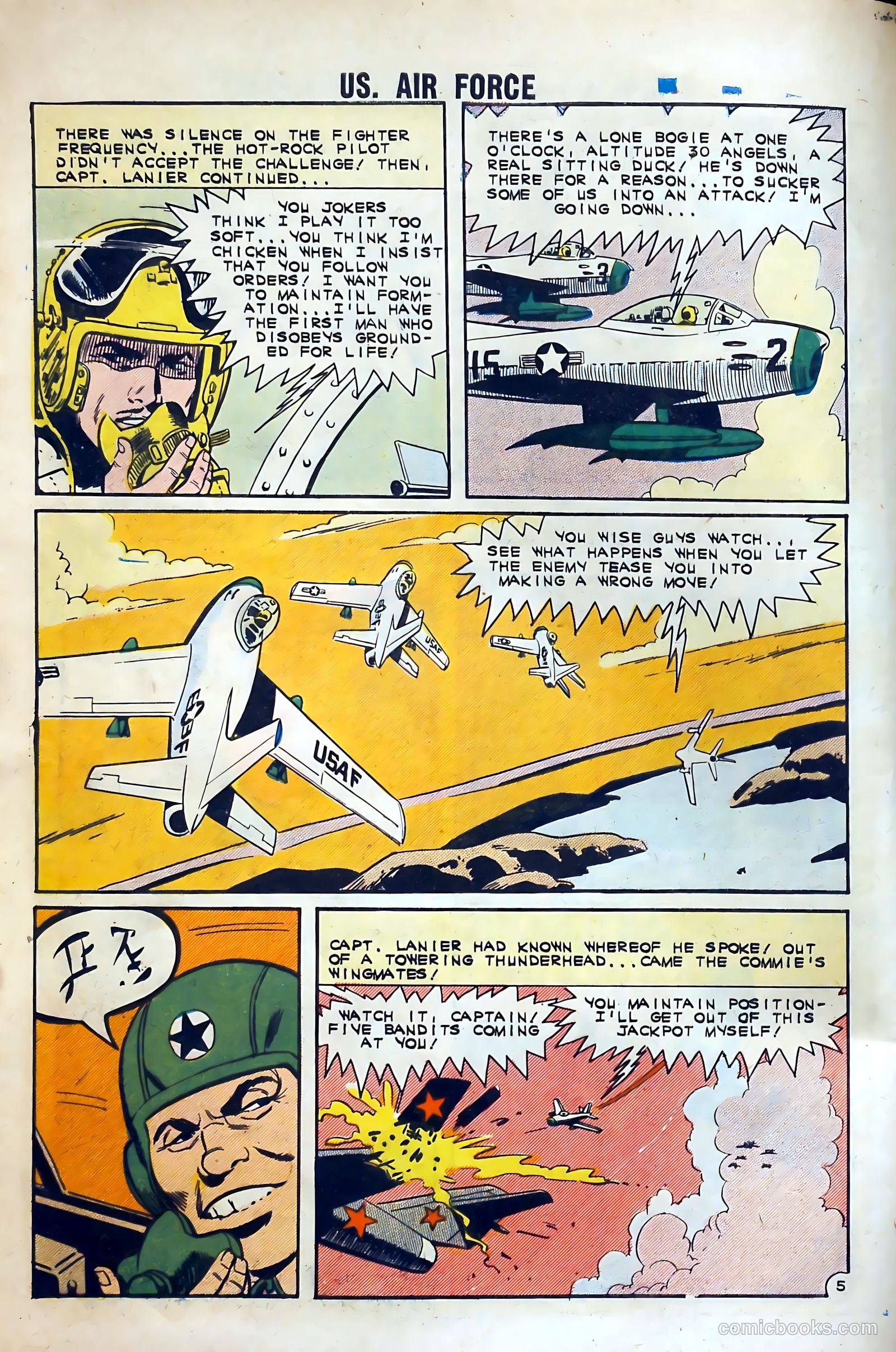 U.S. Air Force Comics #21 (1962) — page 8 of 36