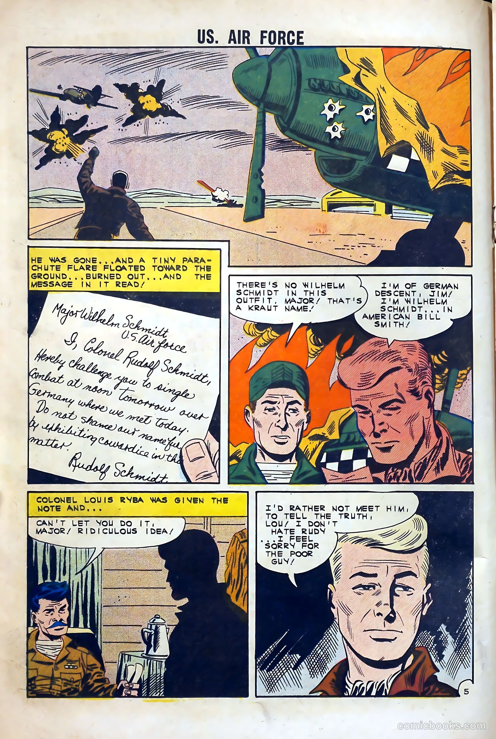 U.S. Air Force Comics #21 (1962) — page 16 of 36