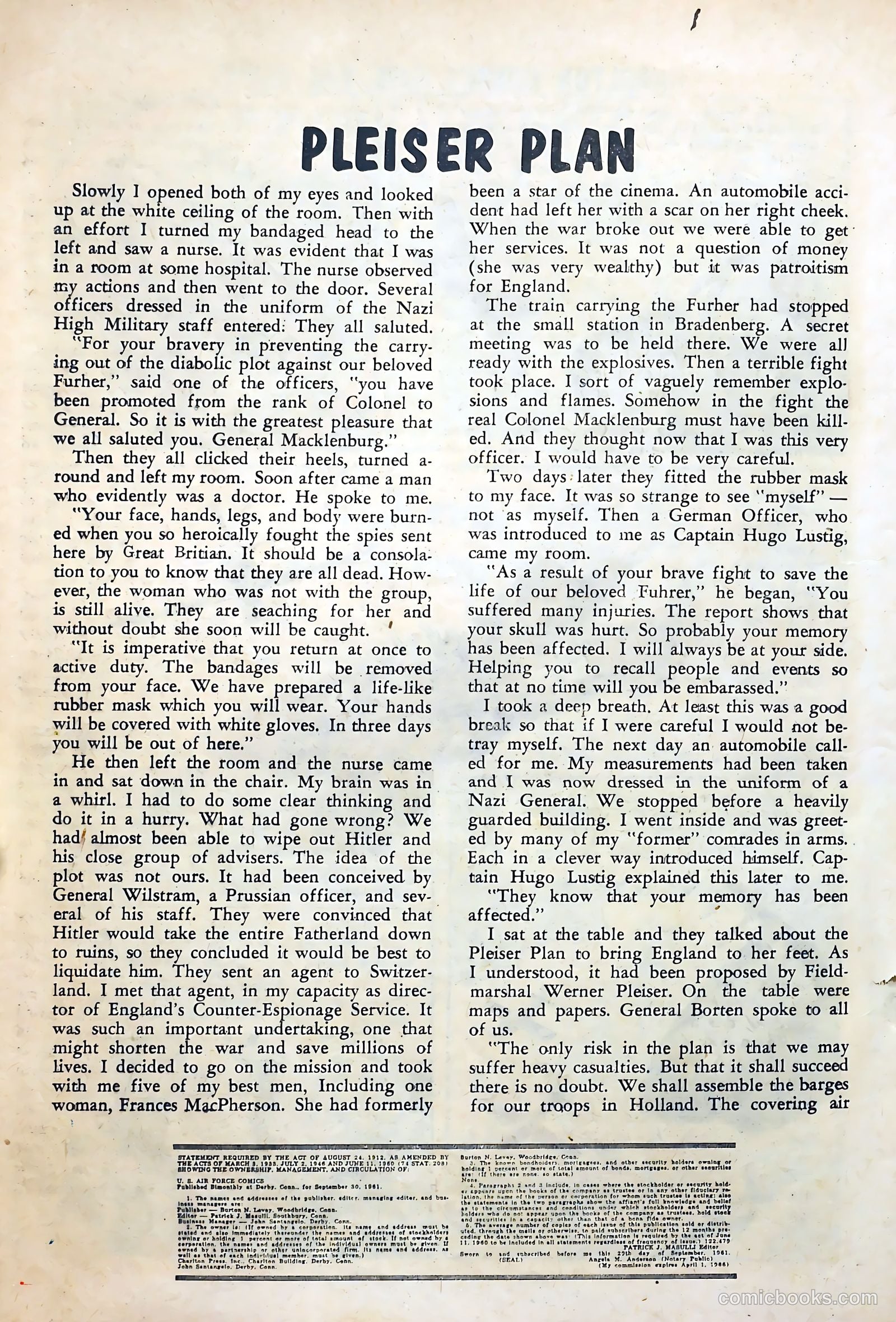 U.S. Air Force Comics #21 (1962) — page 20 of 36
