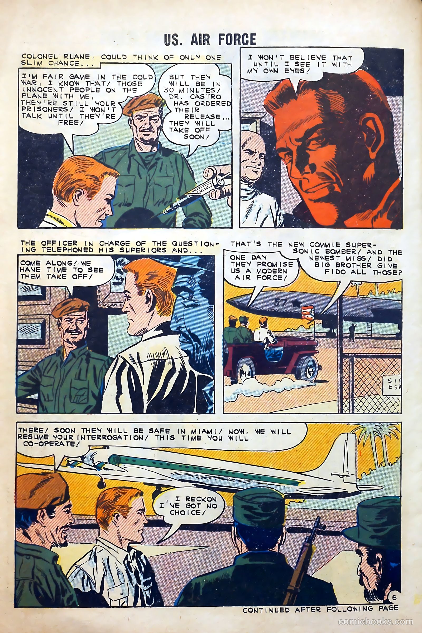 U.S. Air Force Comics #21 (1962) — page 30 of 36