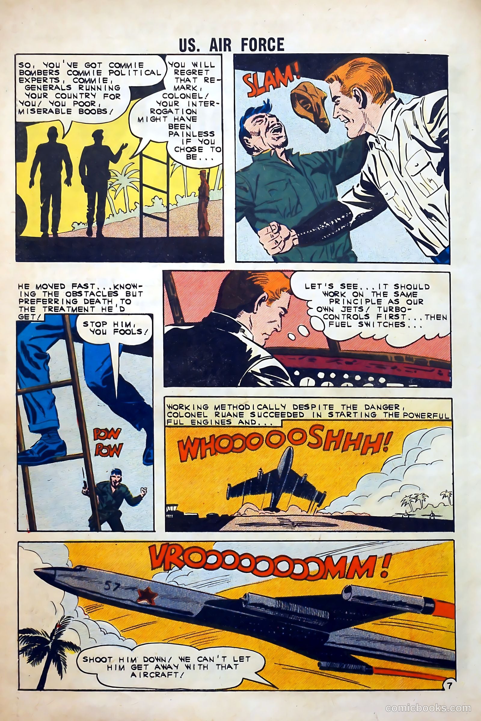 U.S. Air Force Comics #21 (1962) — page 32 of 36
