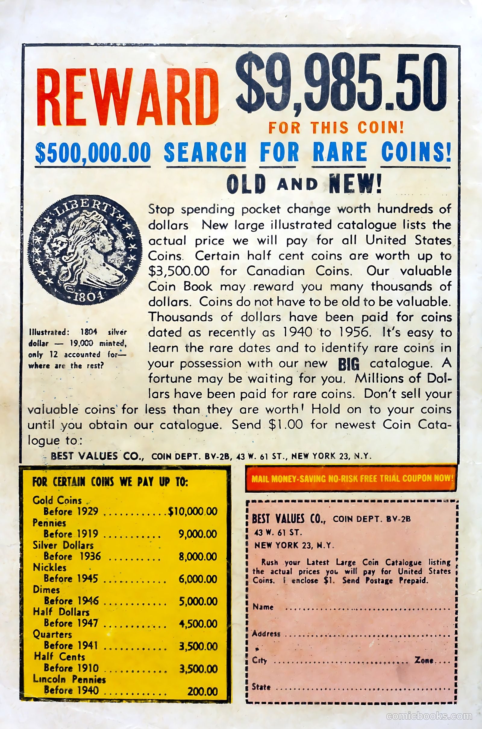 U.S. Air Force Comics #21 (1962) — page 36 of 36