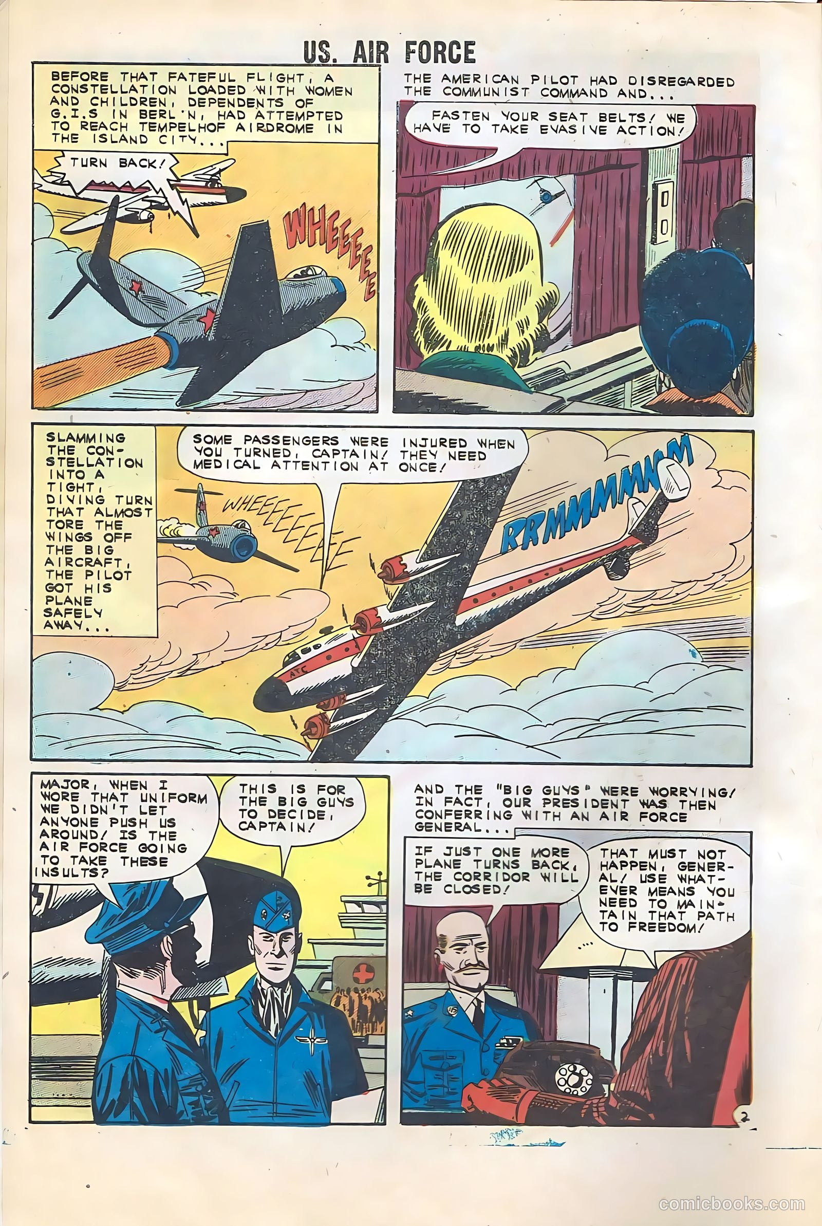 U.S. Air Force Comics #22 (1962) — page 4 of 36