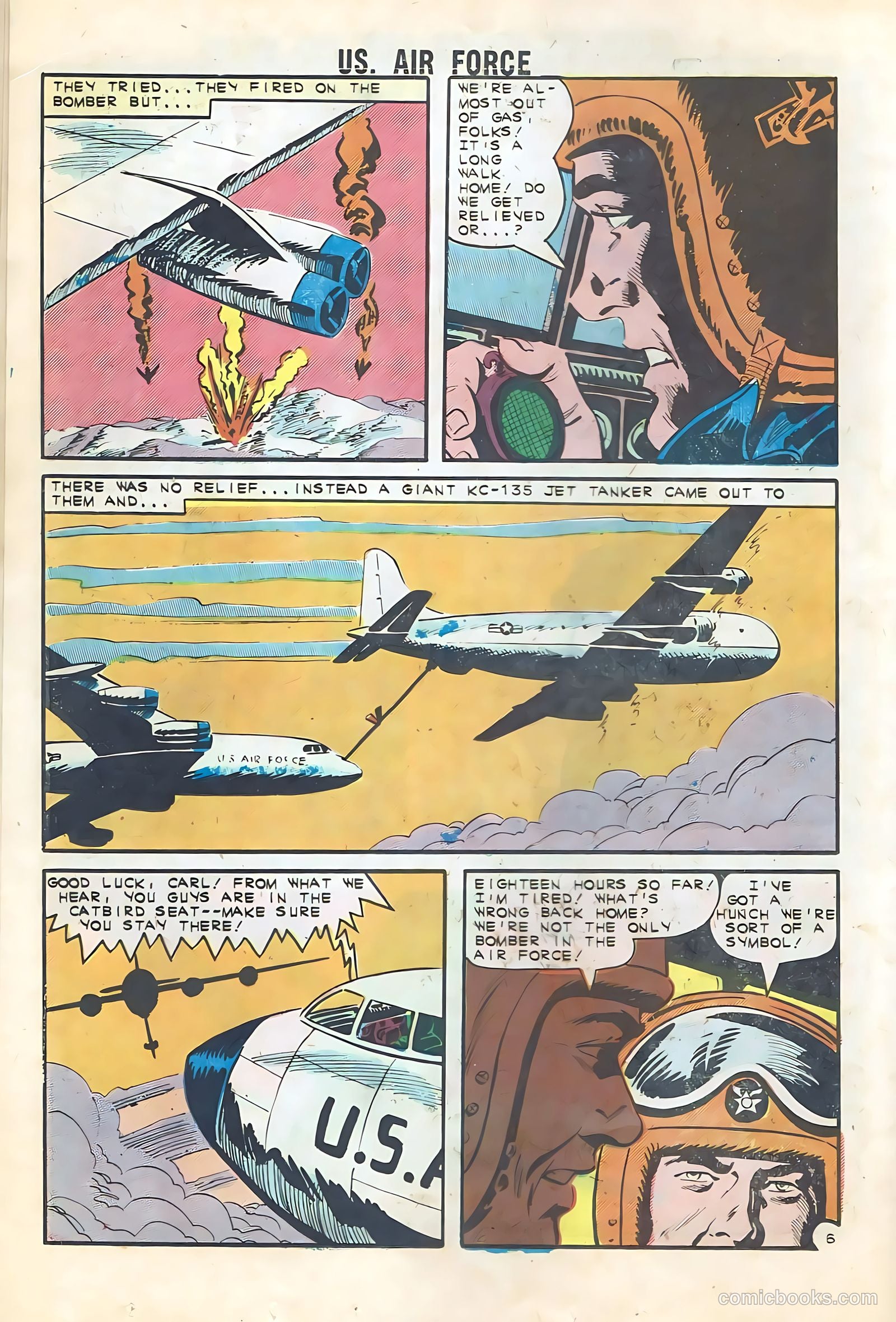 U.S. Air Force Comics #22 (1962) — page 18 of 36