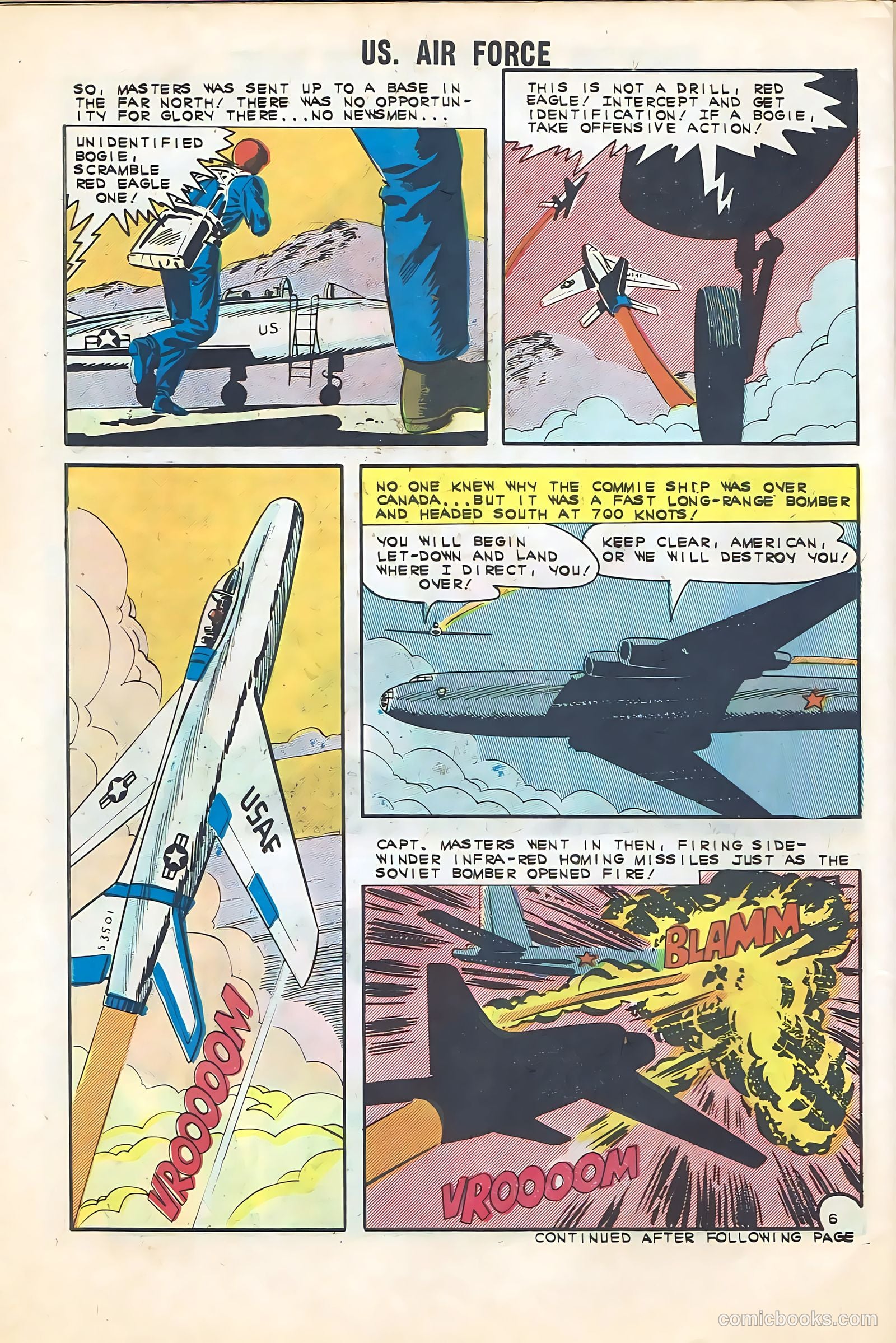 U.S. Air Force Comics #22 (1962) — page 30 of 36