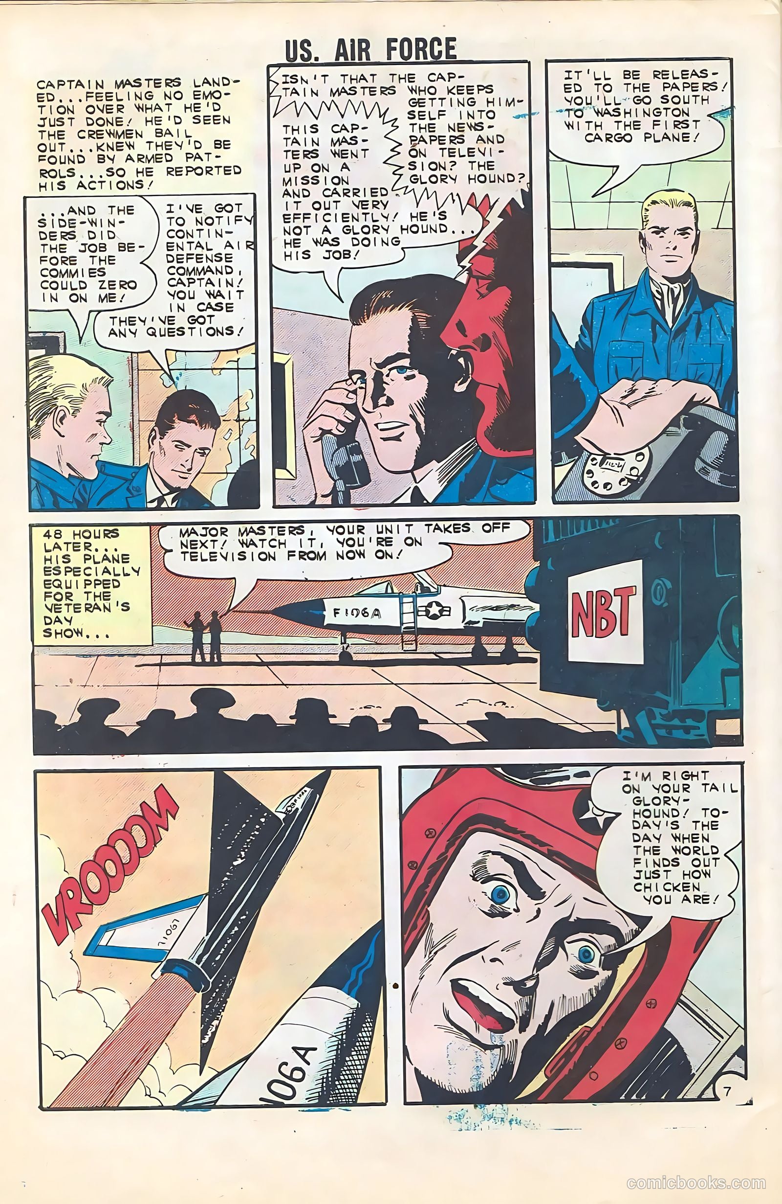 U.S. Air Force Comics #22 (1962) — page 32 of 36