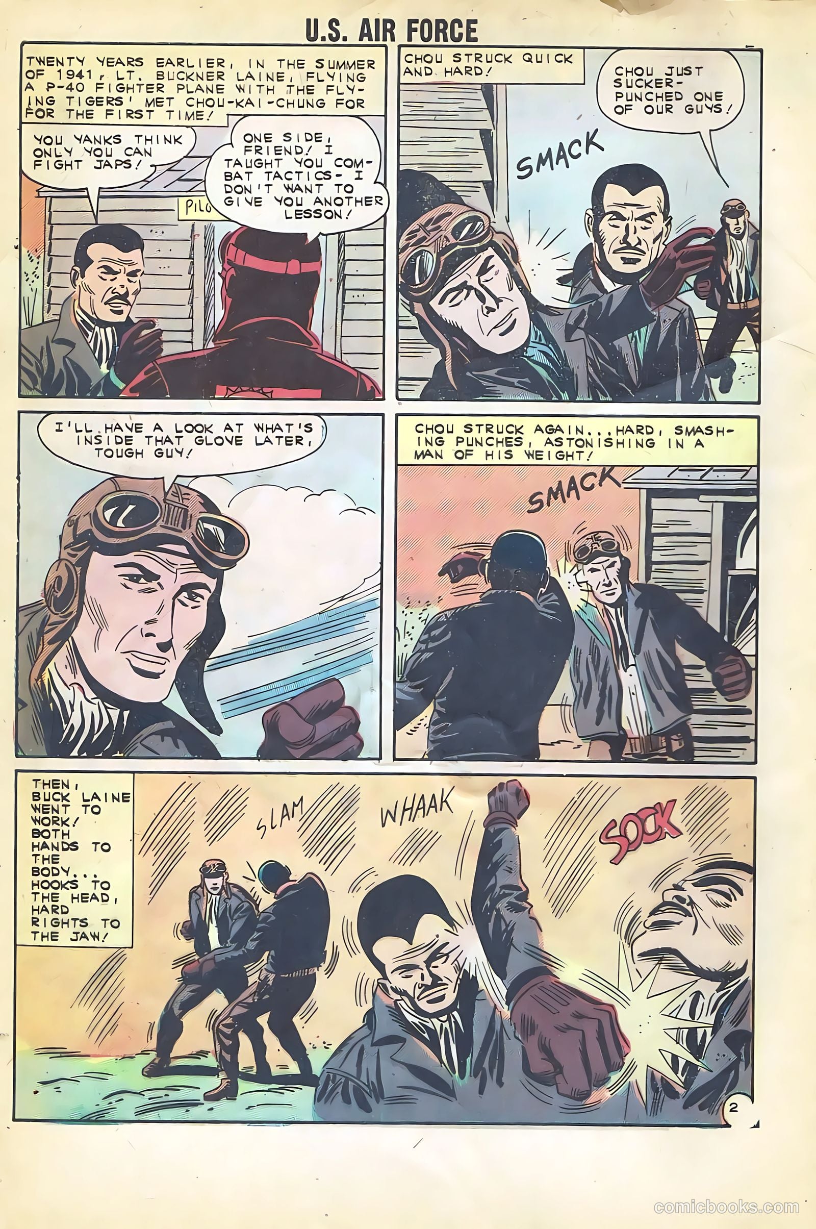 U.S. Air Force Comics #23 (1962) — page 4 of 36