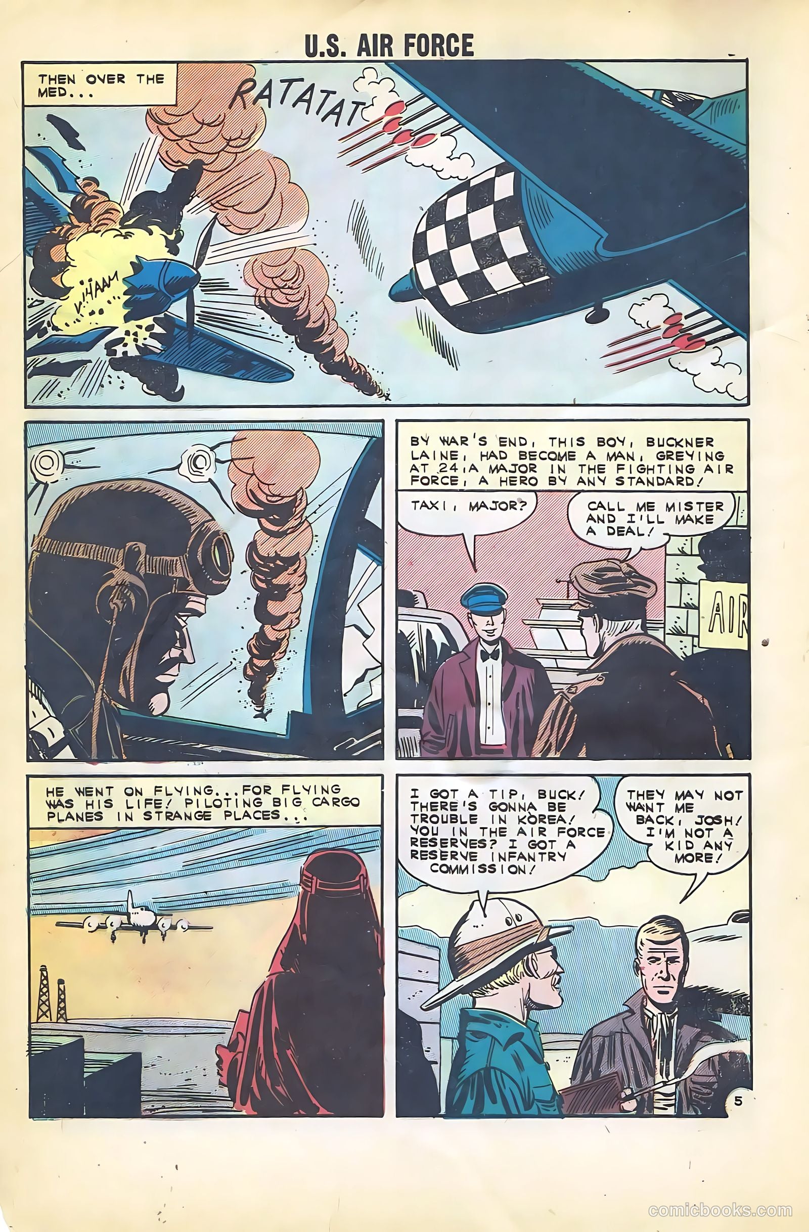 U.S. Air Force Comics #23 (1962) — page 8 of 36