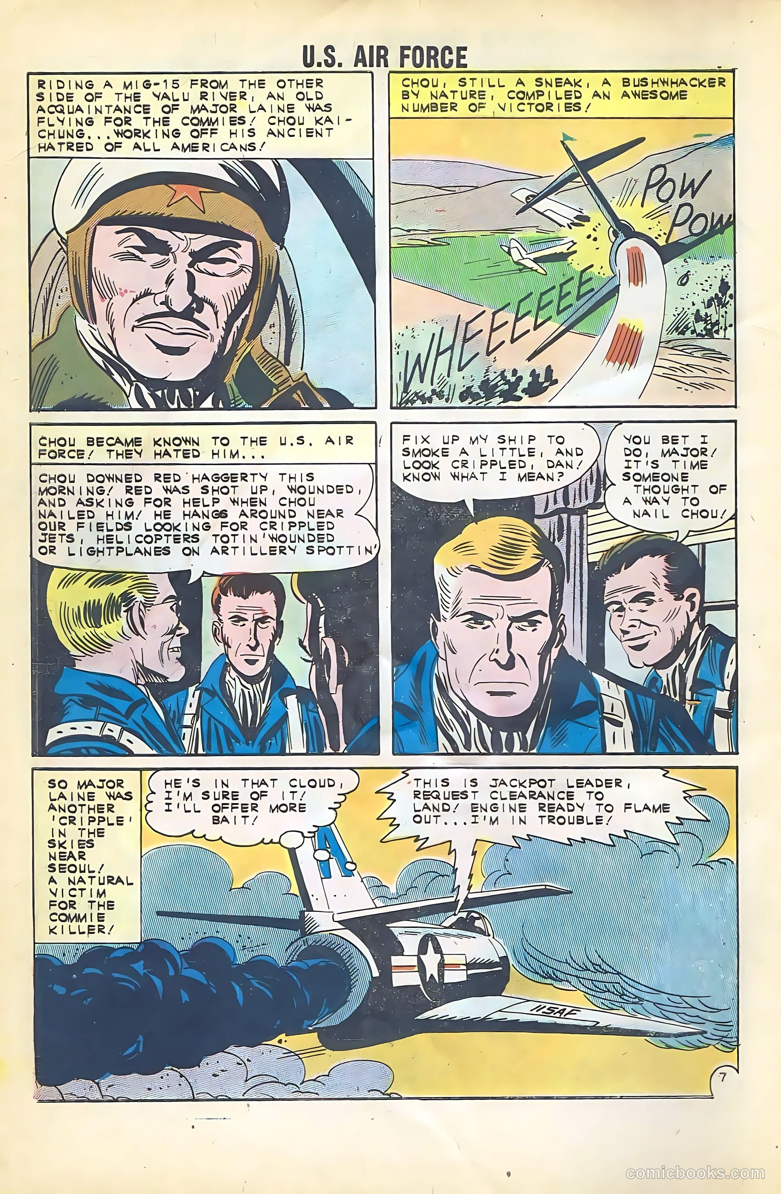U.S. Air Force Comics #23 (1962) — page 10 of 36