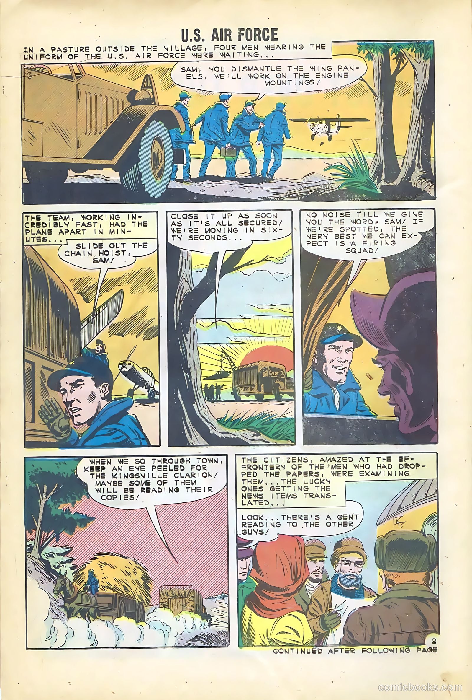 U.S. Air Force Comics #23 (1962) — page 14 of 36