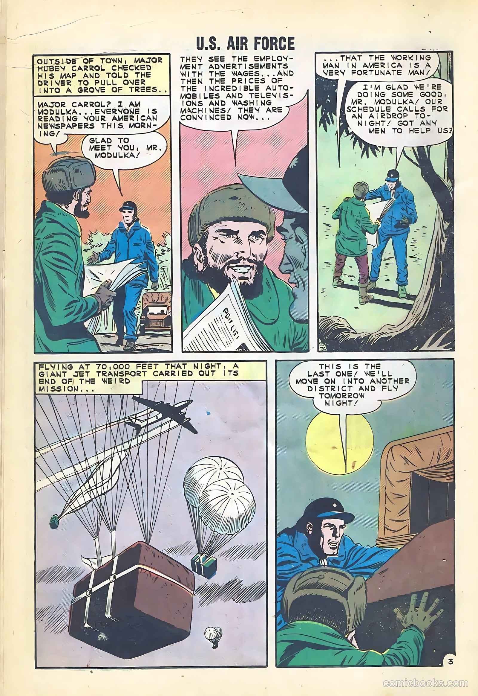 U.S. Air Force Comics #23 (1962) — page 16 of 36