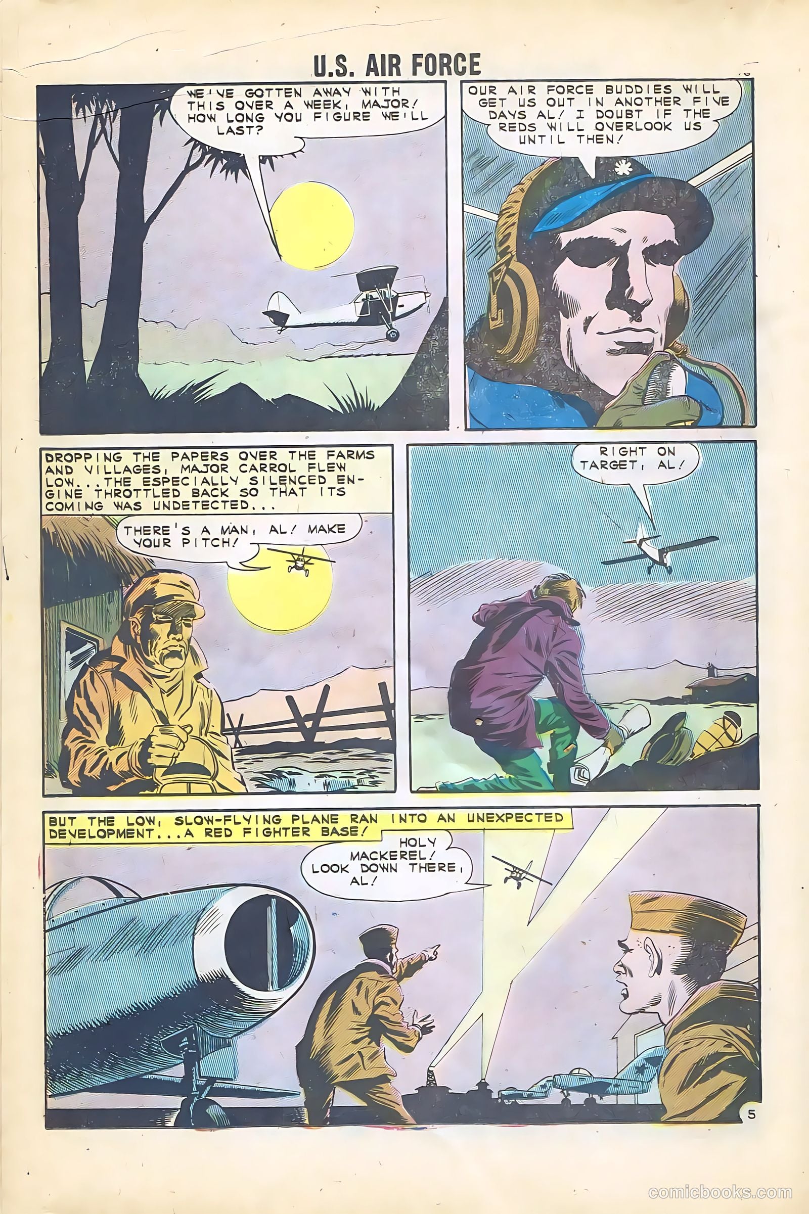 U.S. Air Force Comics #23 (1962) — page 18 of 36