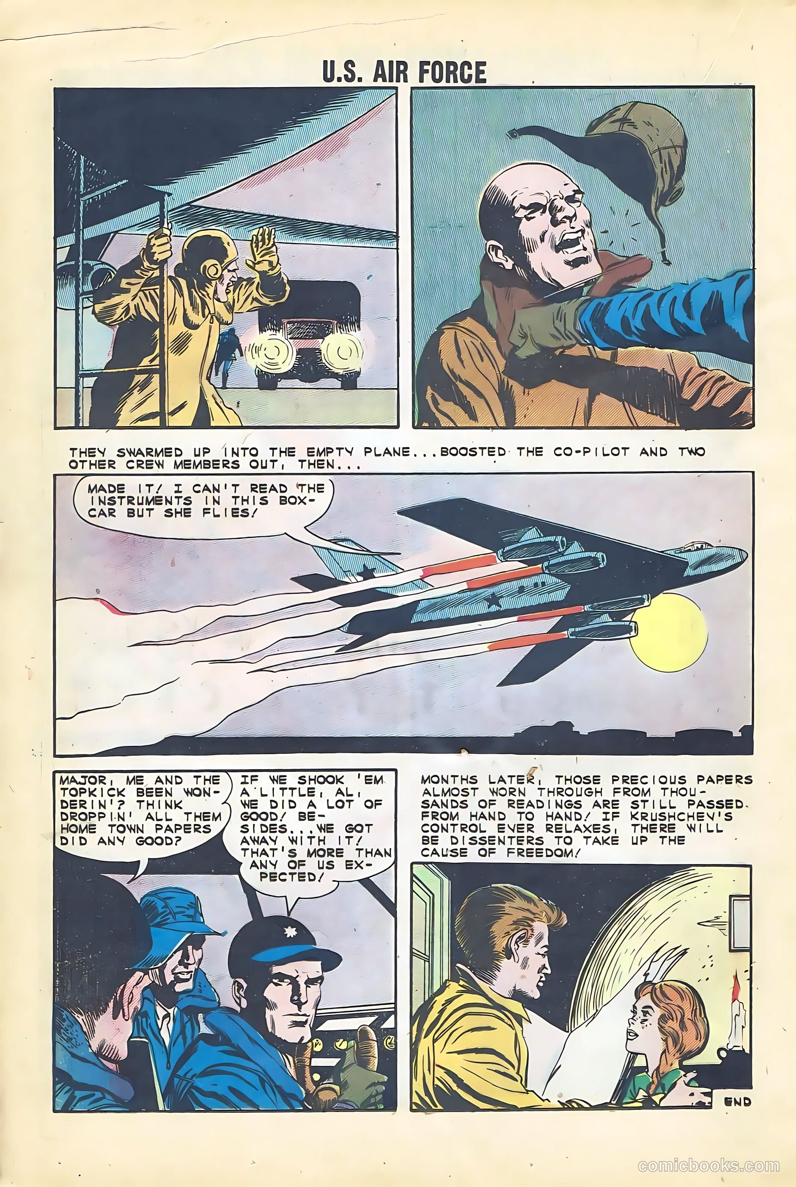 U.S. Air Force Comics #23 (1962) — page 20 of 36