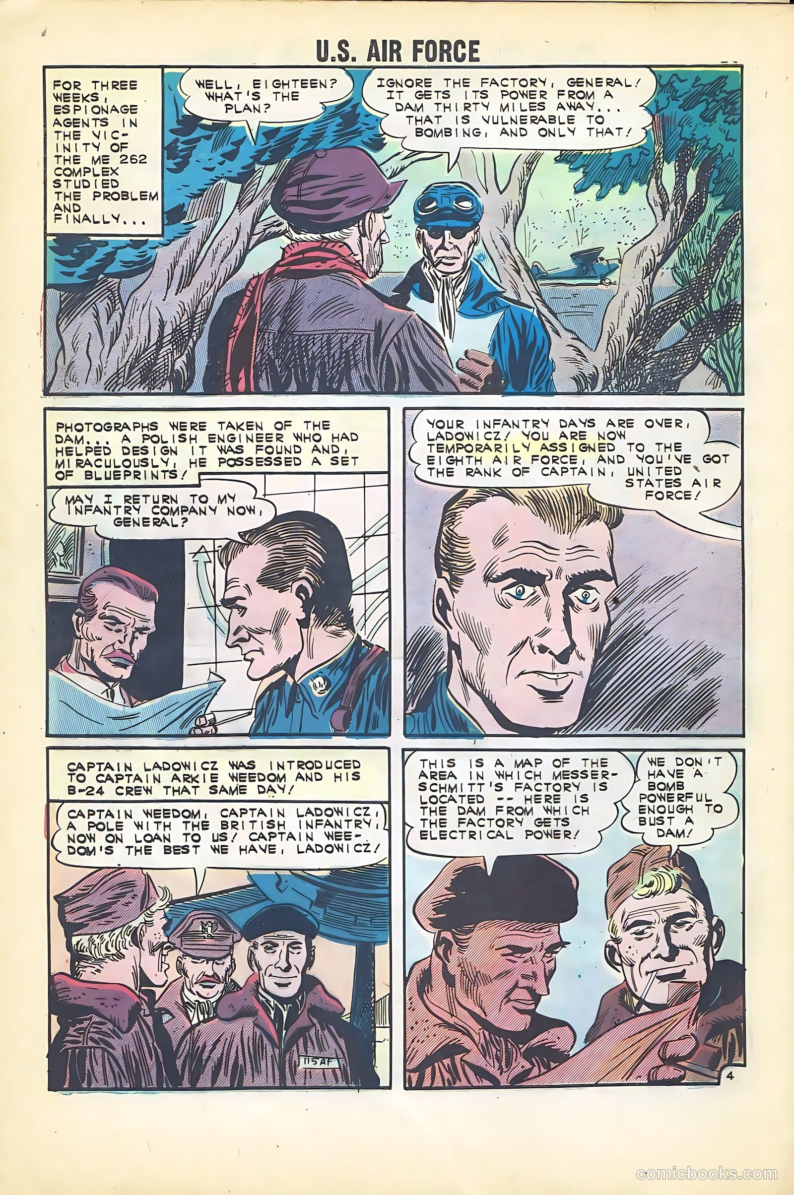U.S. Air Force Comics #23 (1962) — page 28 of 36