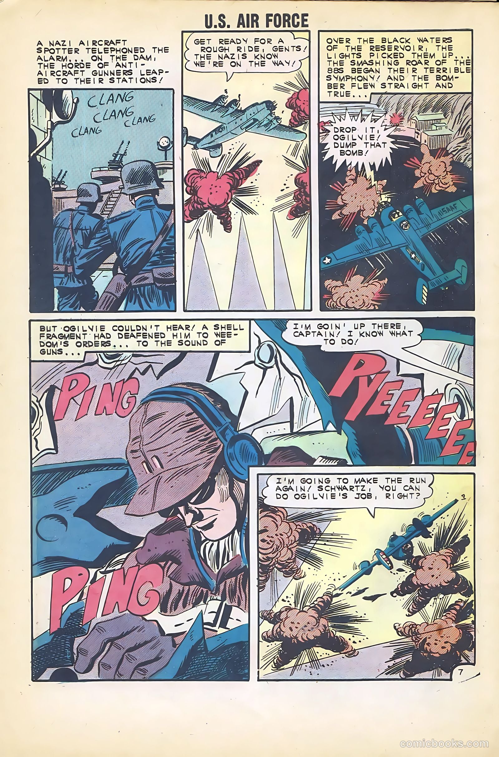 U.S. Air Force Comics #23 (1962) — page 32 of 36