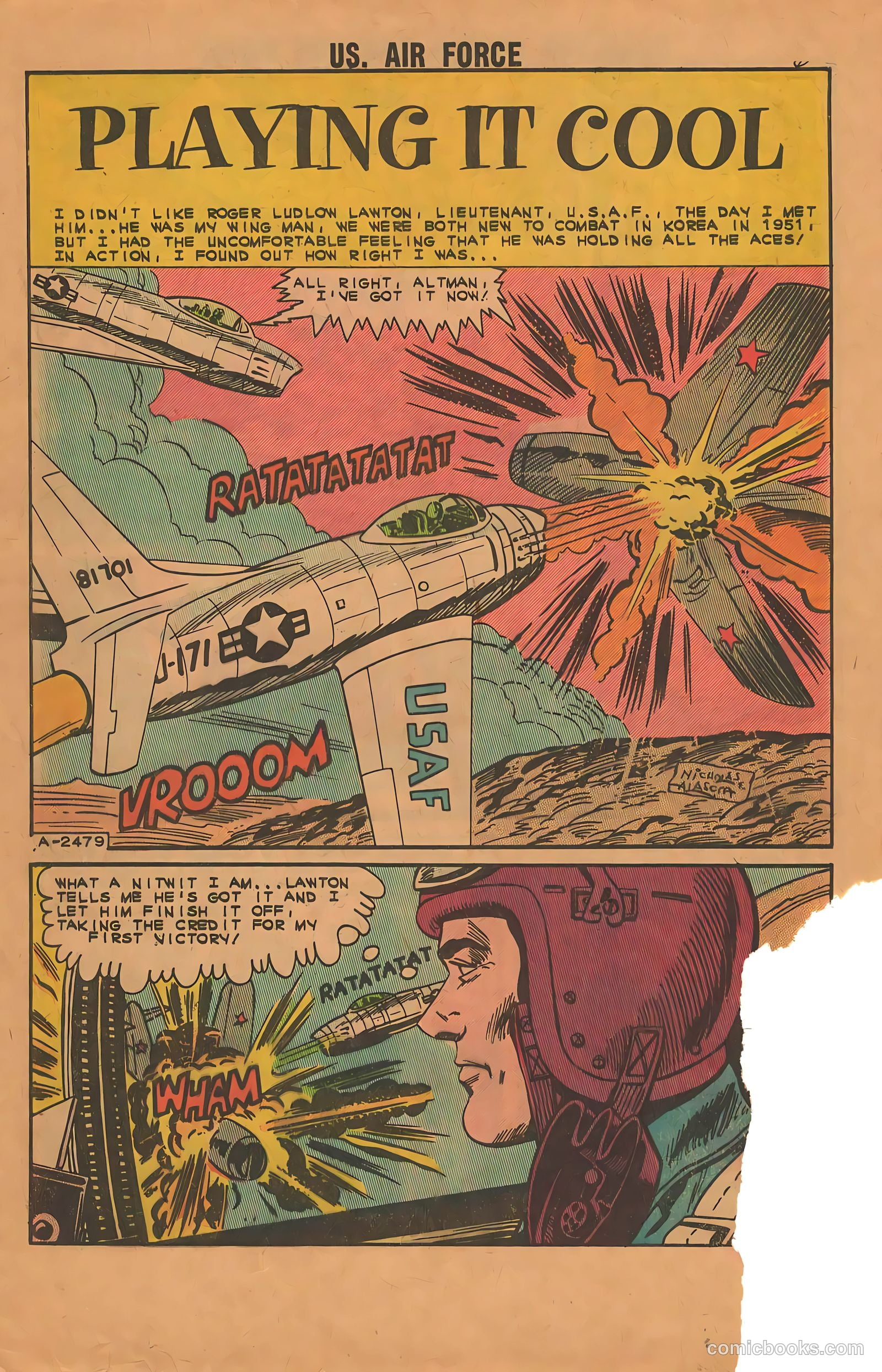 U.S. Air Force Comics #27 (1963) — page 8 of 36