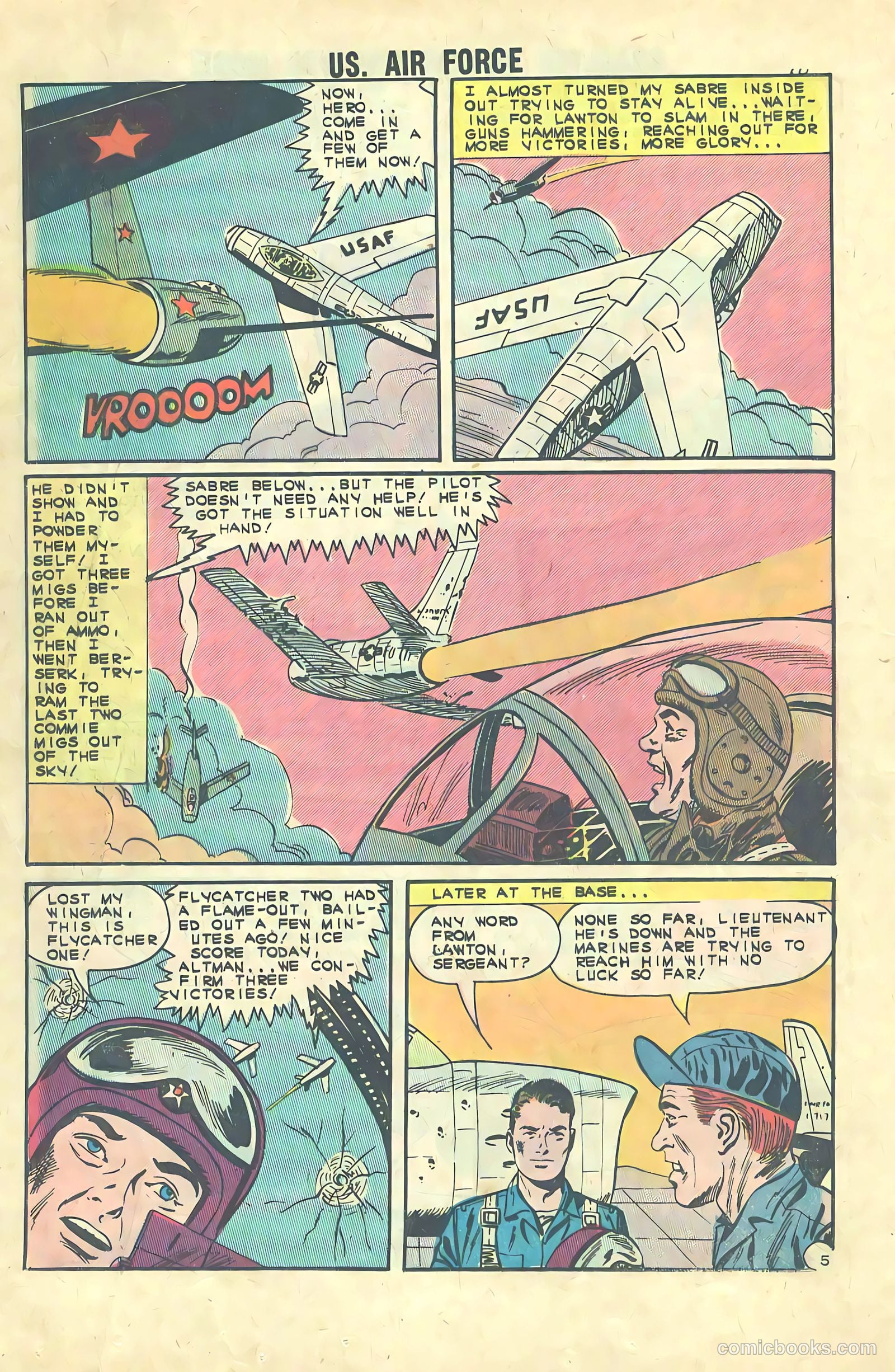 U.S. Air Force Comics #27 (1963) — page 12 of 36