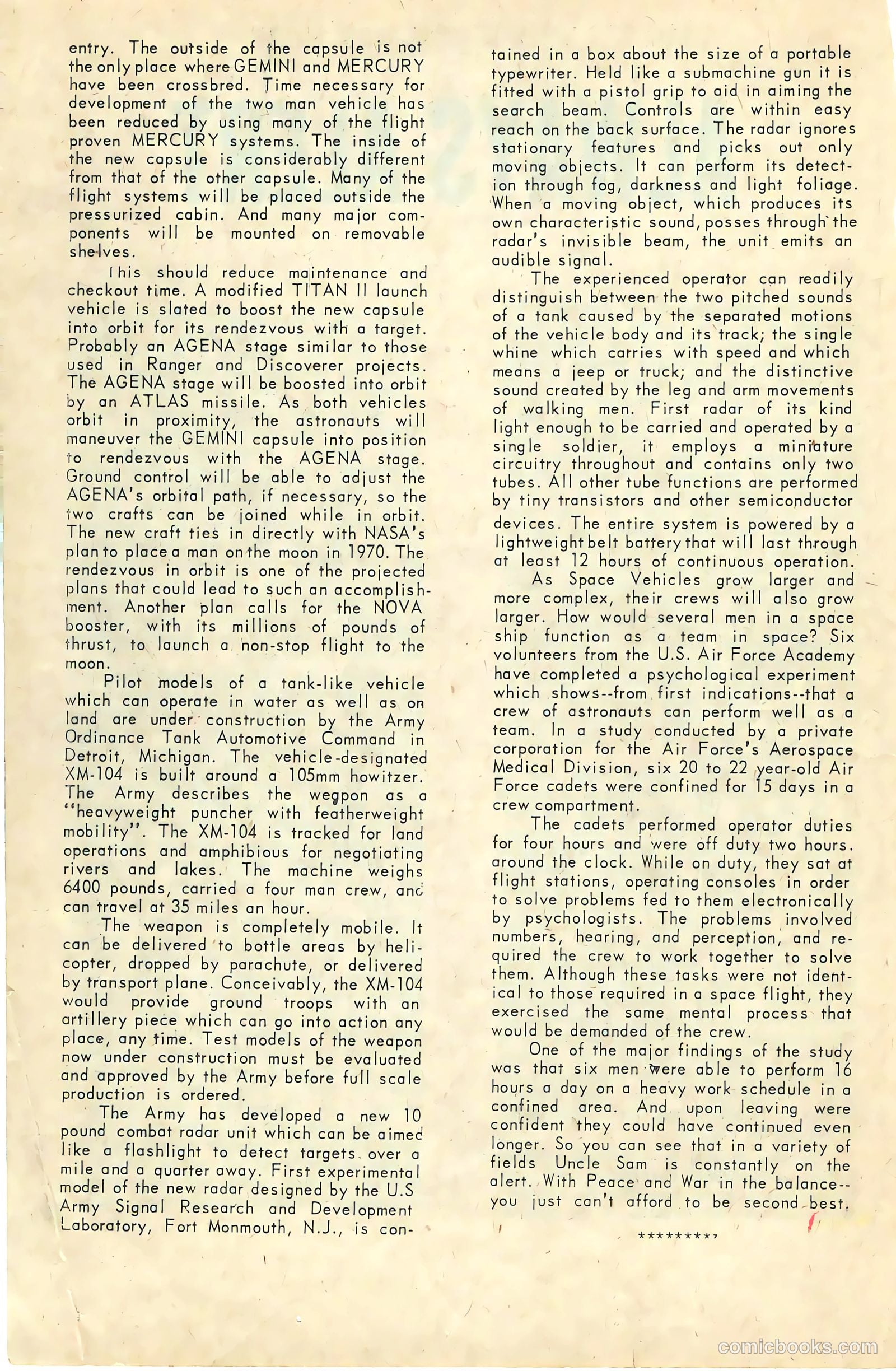 U.S. Air Force Comics #27 (1963) — page 20 of 36